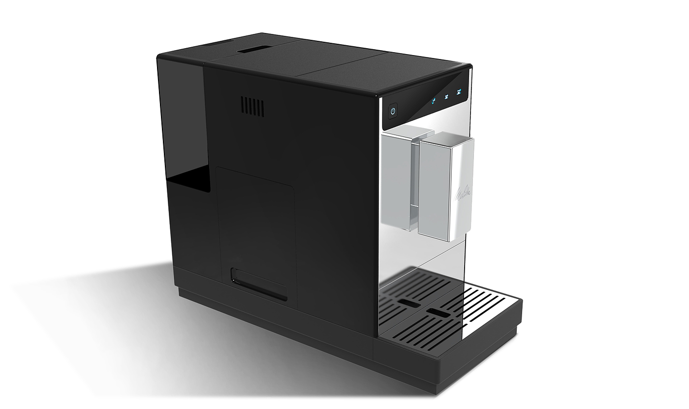 Melamat，automatic，Coffee machine，product design，