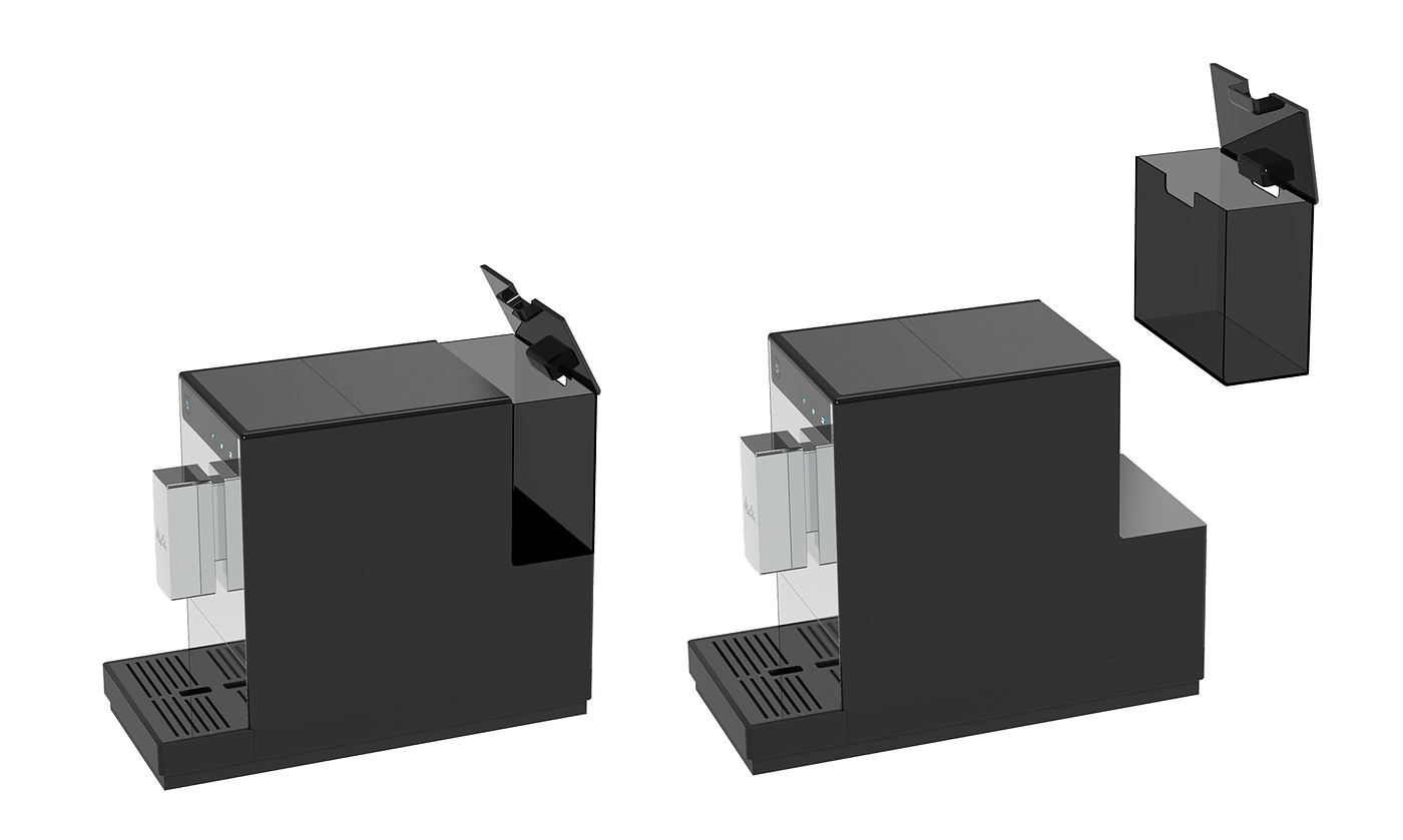 Melamat，automatic，Coffee machine，product design，