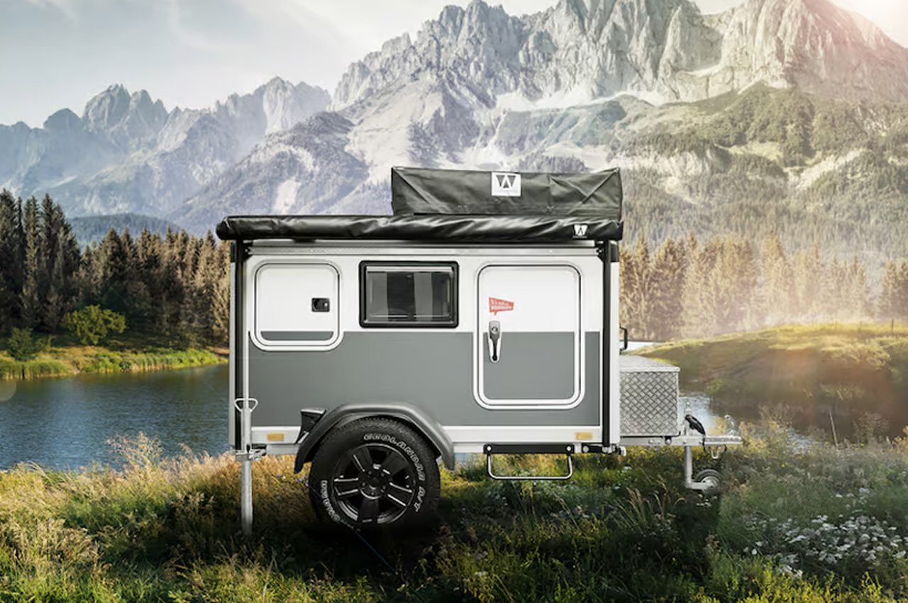 Camping Trailer，multi-function，miniature，