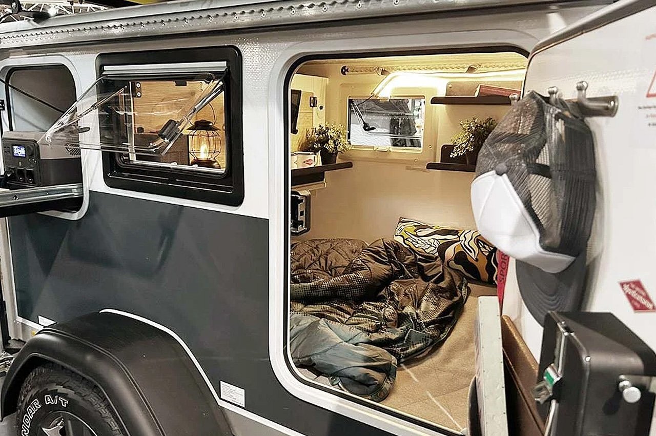 Camping Trailer，multi-function，miniature，
