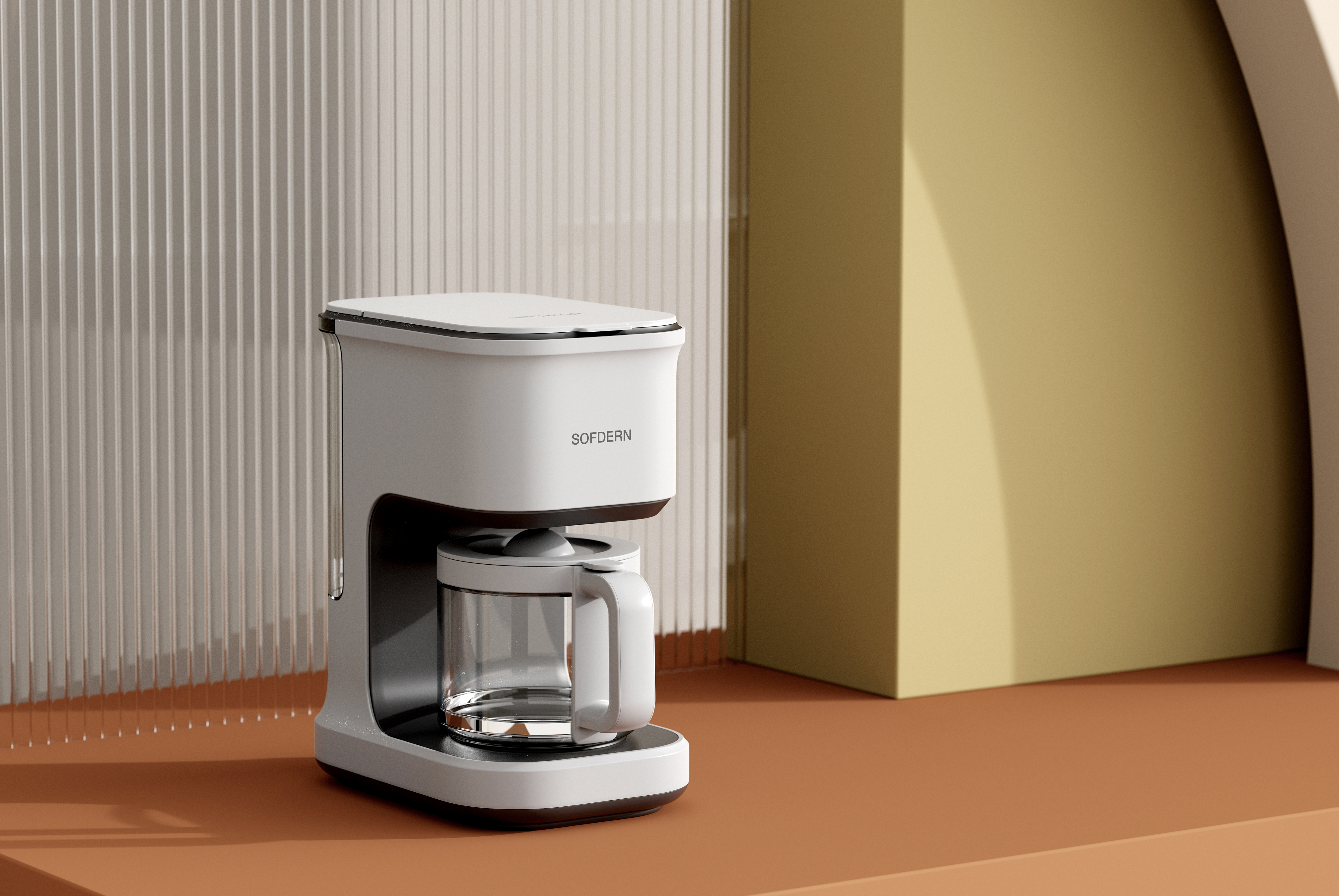 SOFDERN，Coffee machine，product design，