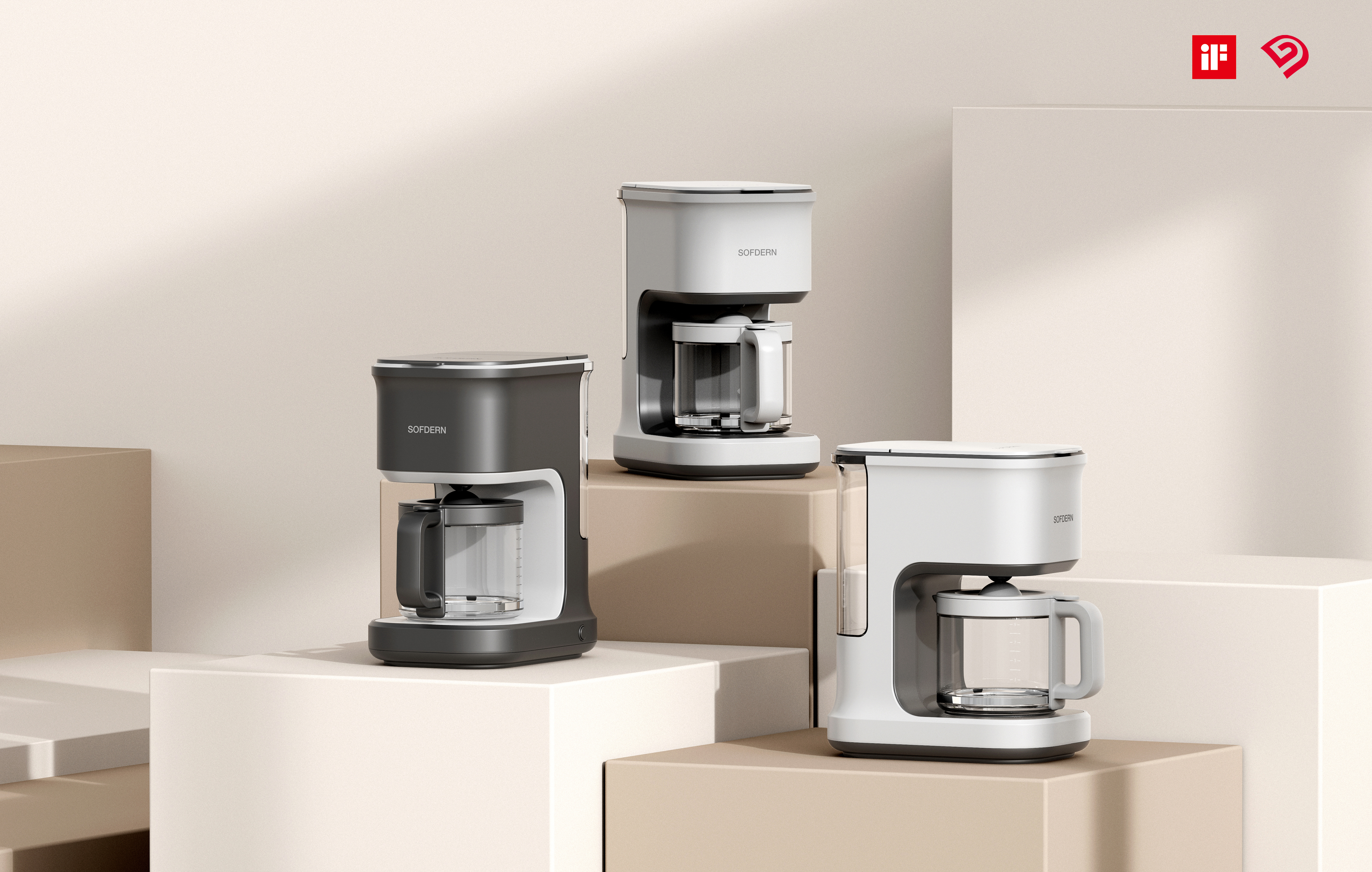 SOFDERN，Coffee machine，product design，