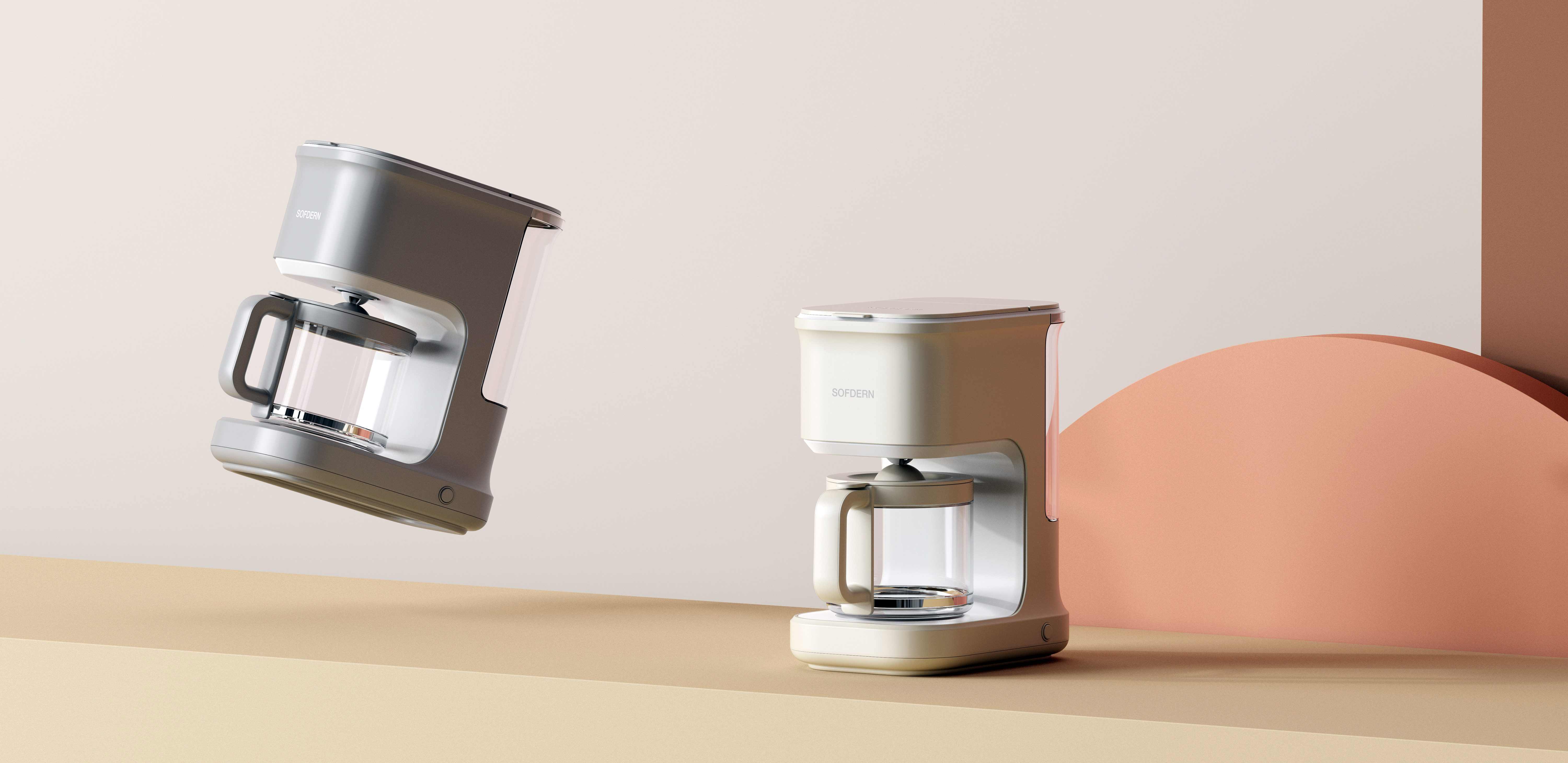 SOFDERN，Coffee machine，product design，
