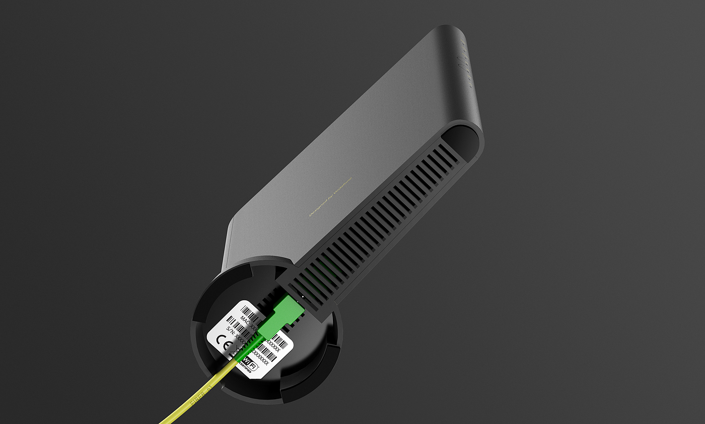 Vodafone，fiber optic router，Fiber Optic Port，