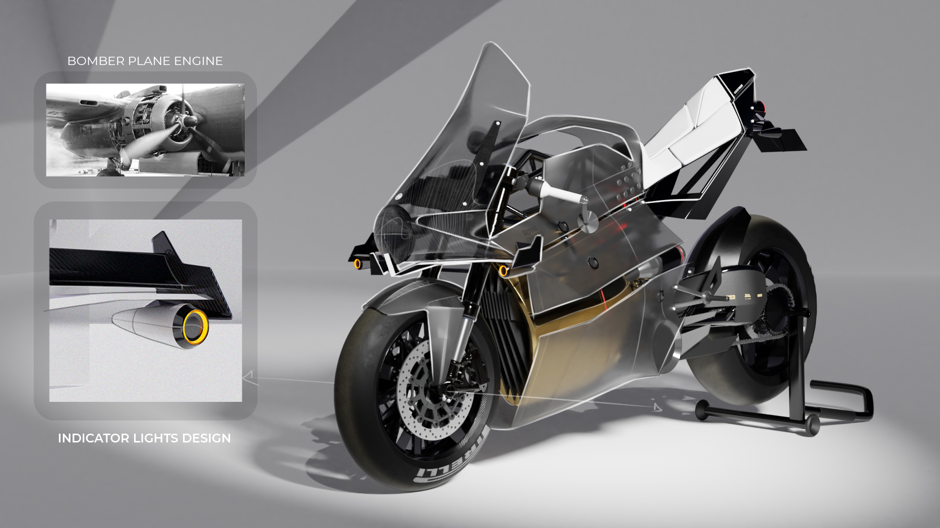 motorcycle，vehicle，Royal Enfield Concep，