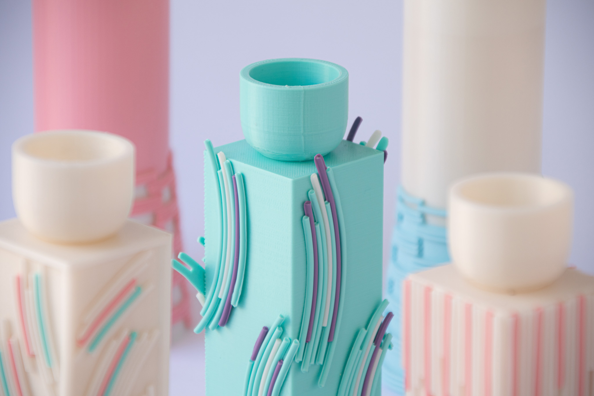 3D printing technology，texture，fine filament，