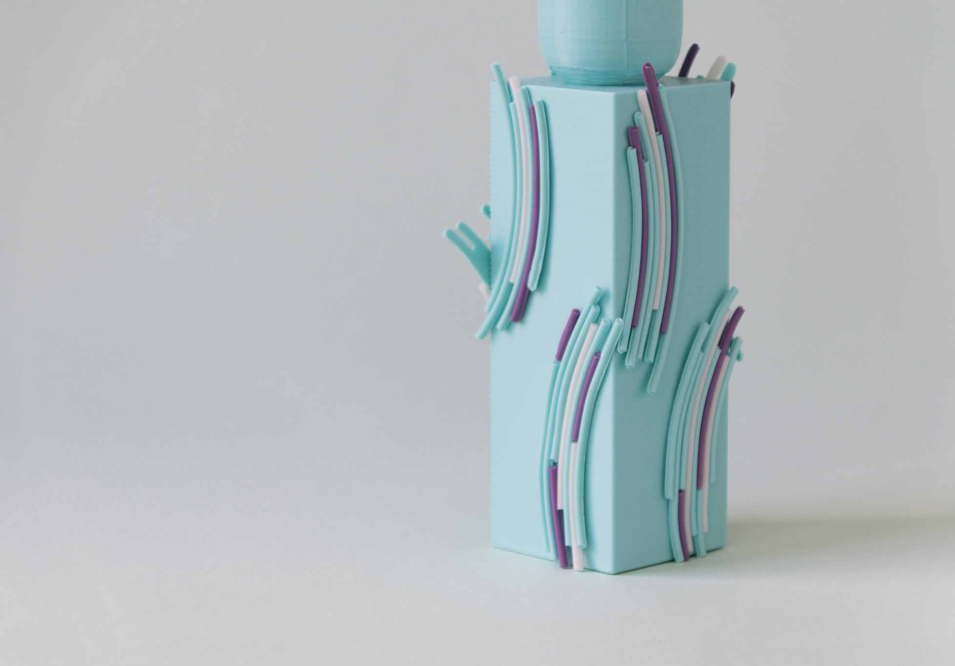 3D printing technology，texture，fine filament，