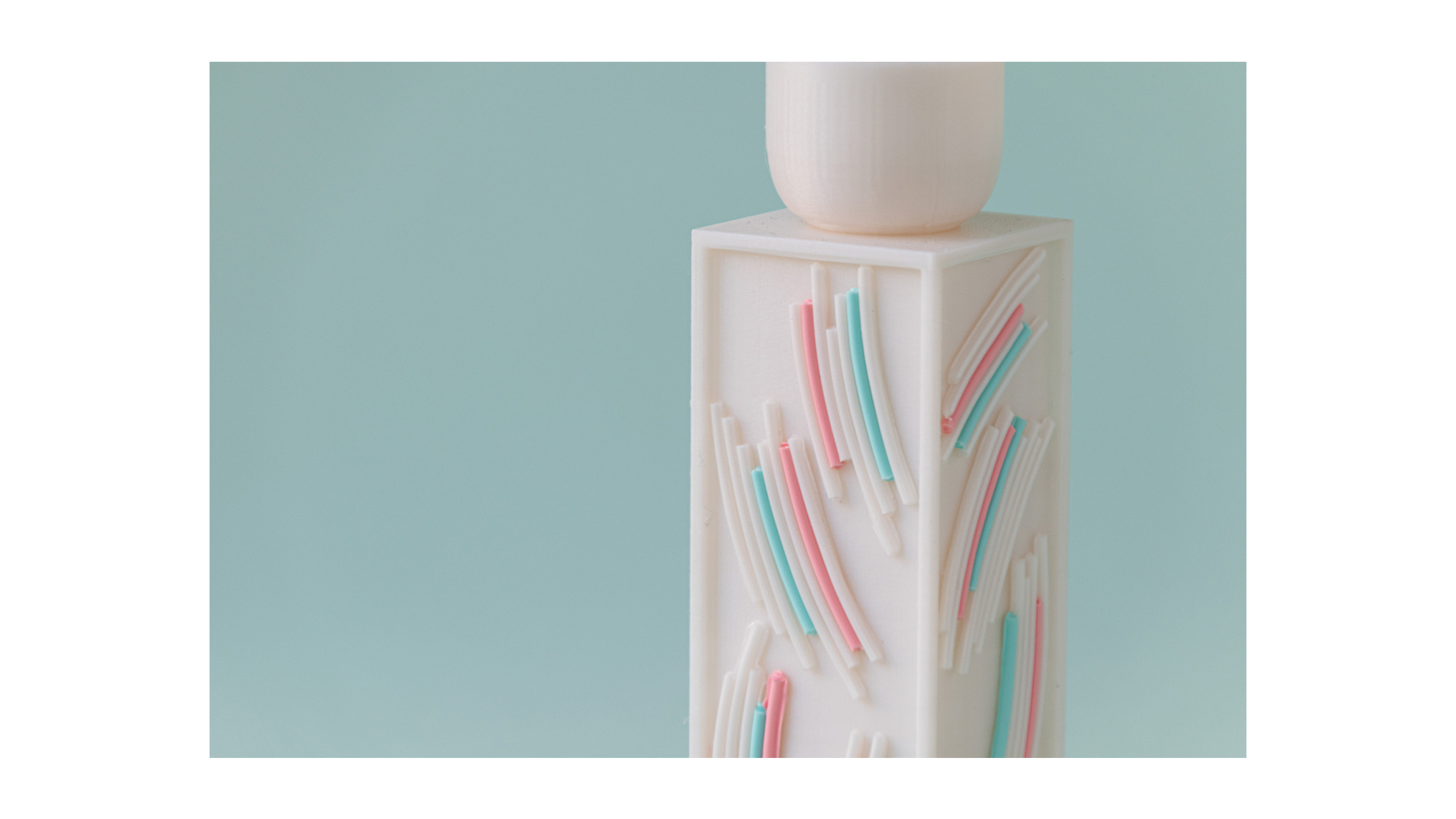 3D printing technology，texture，fine filament，