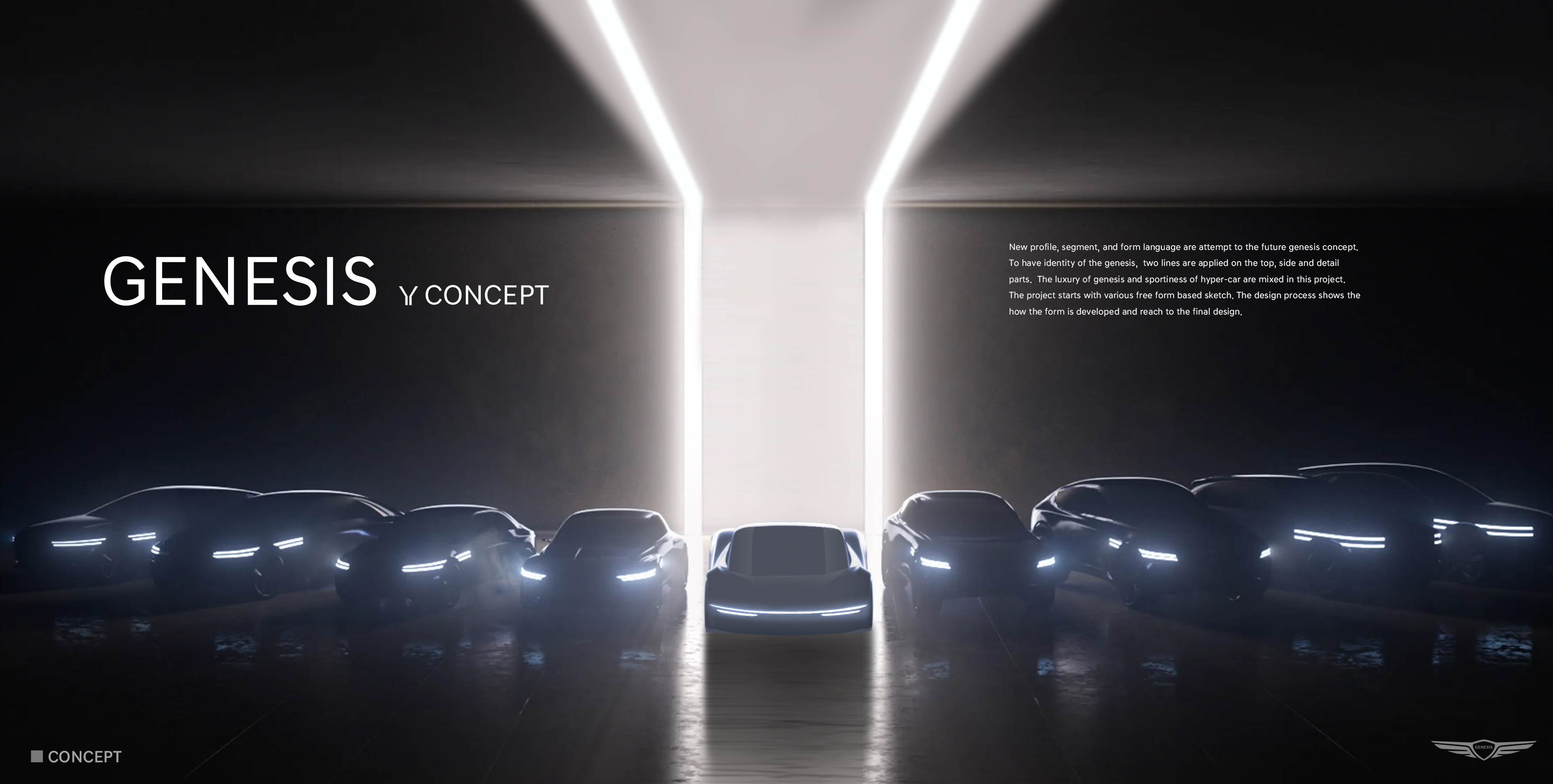 Genesis，Concept Car，Vehicle design，