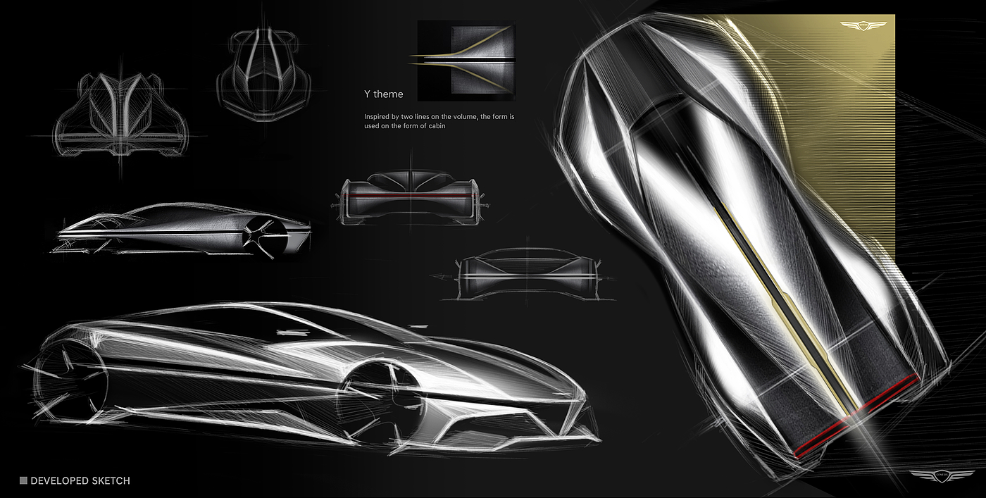 Genesis，Concept Car，Vehicle design，