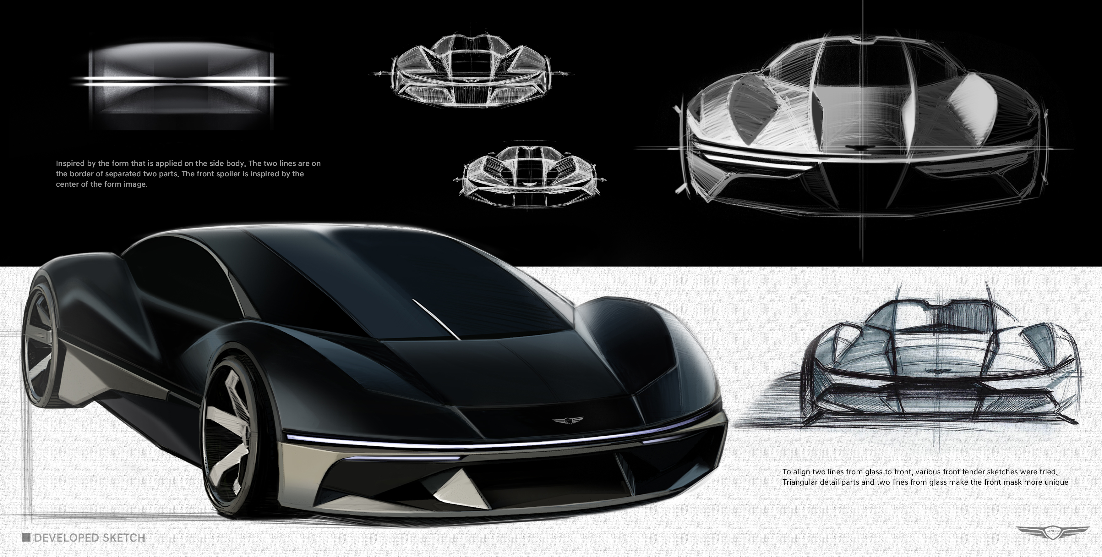 Genesis，Concept Car，Vehicle design，