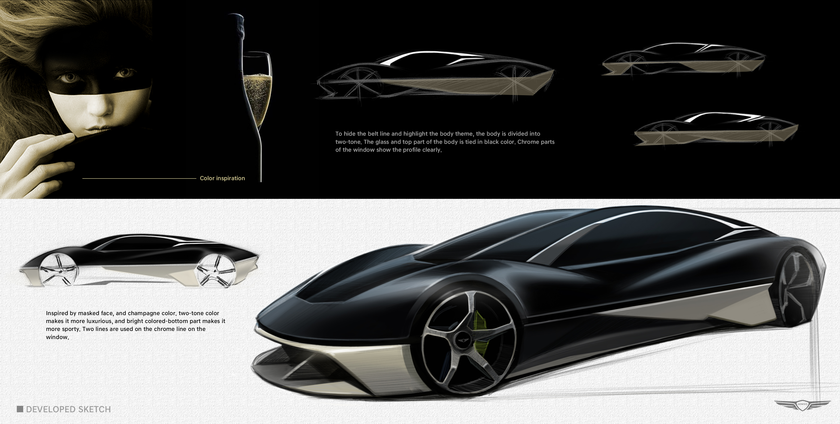 Genesis，Concept Car，Vehicle design，