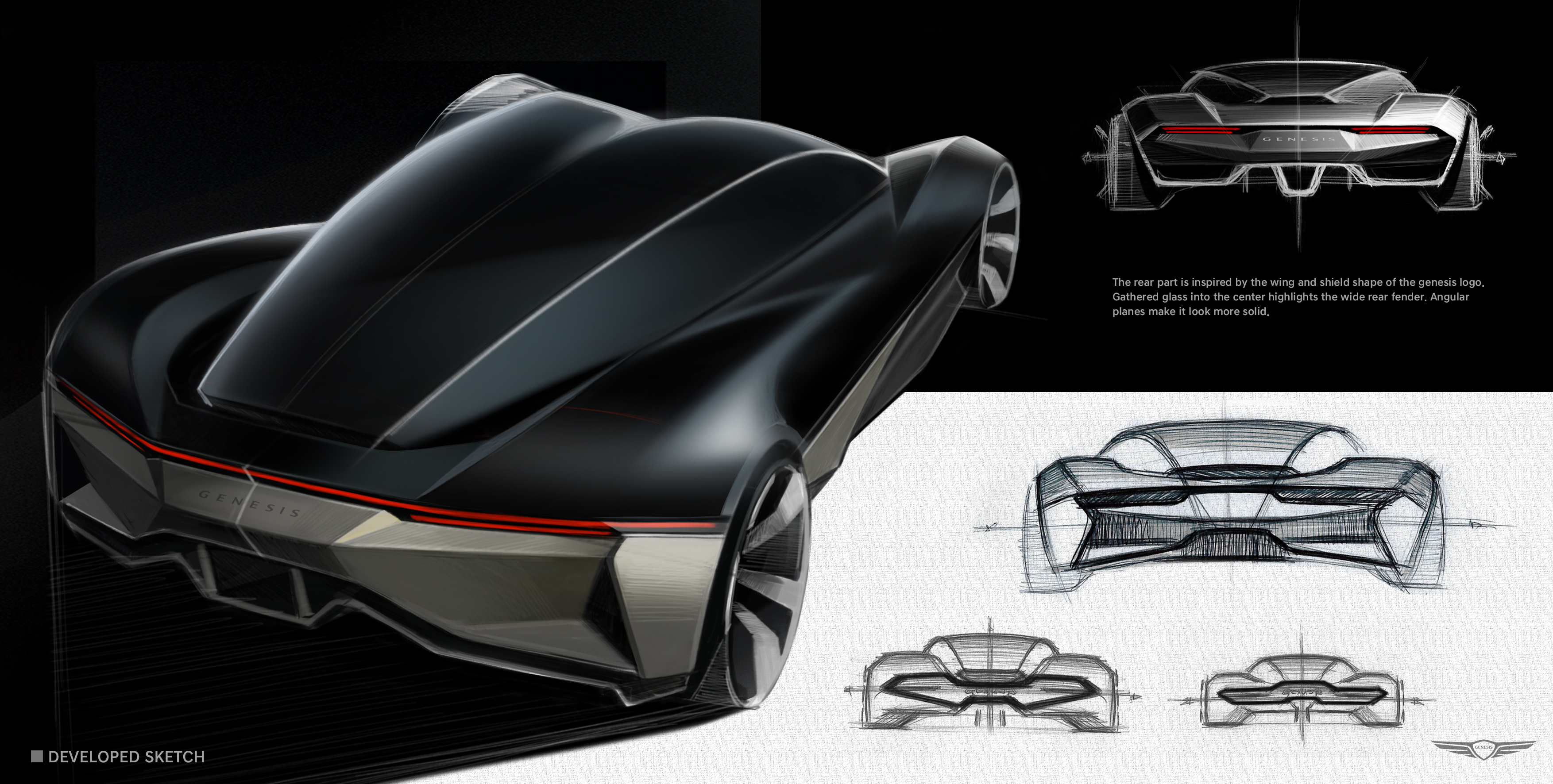 Genesis，Concept Car，Vehicle design，