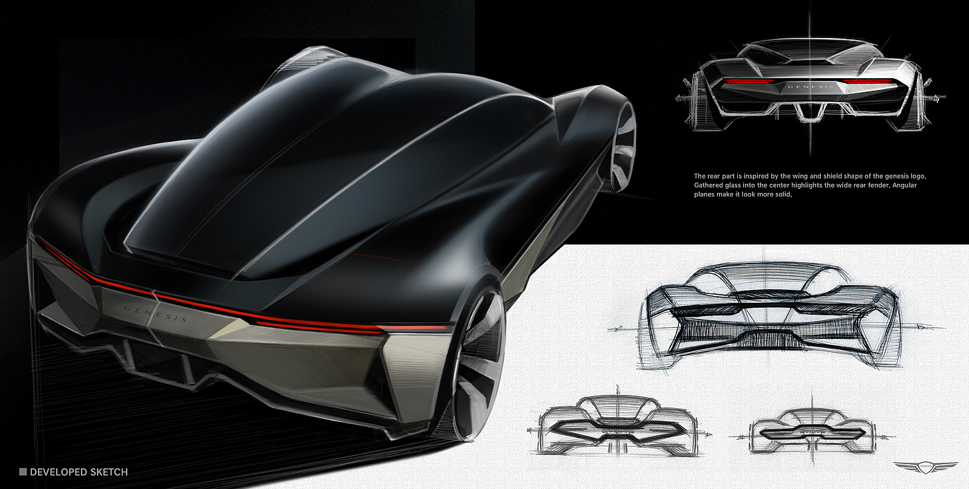 Genesis，Concept Car，Vehicle design，