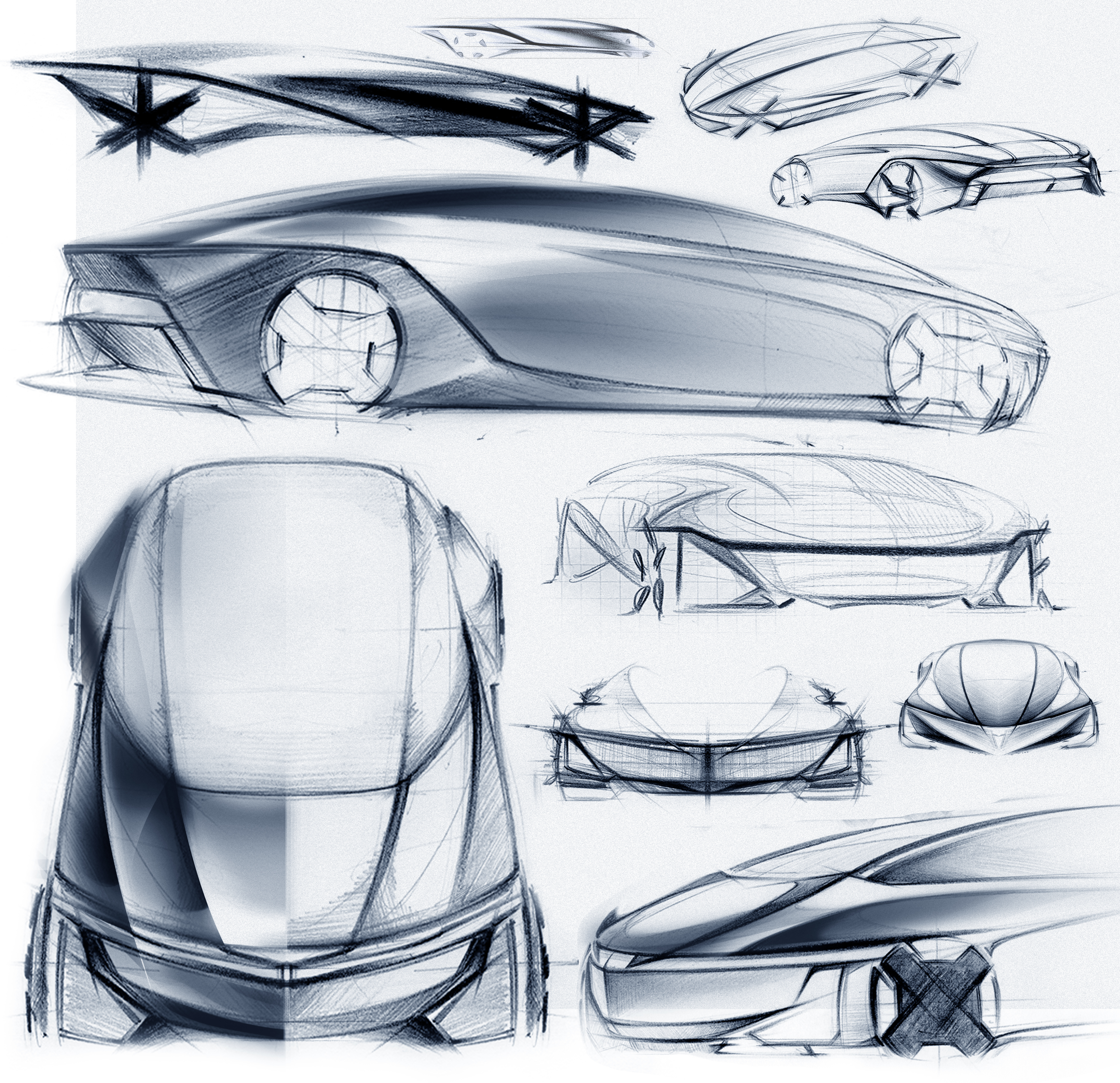 Cadillac，A- RROW，Design Research，Automobile design，