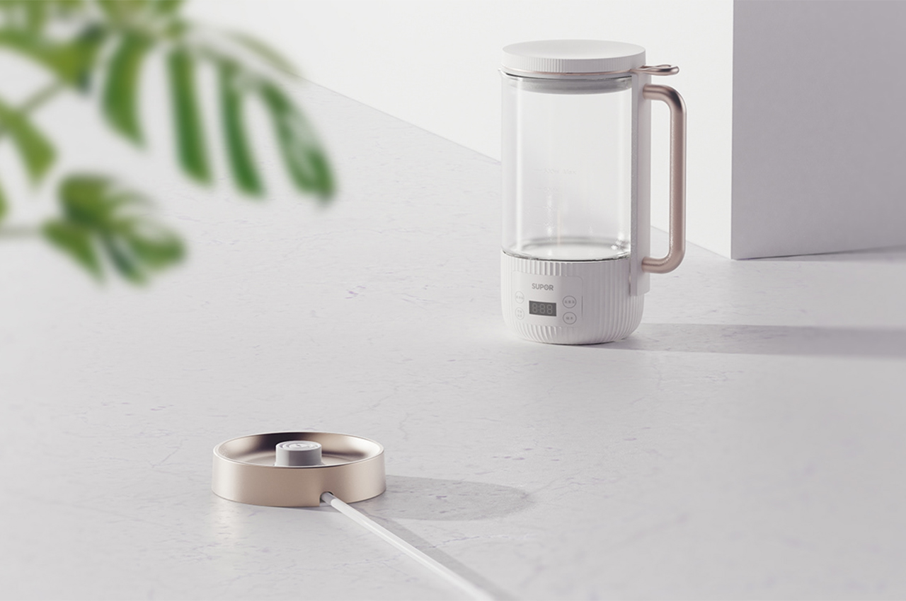 Minimalist，Electric kettle，Kitchen appliances，product design，
