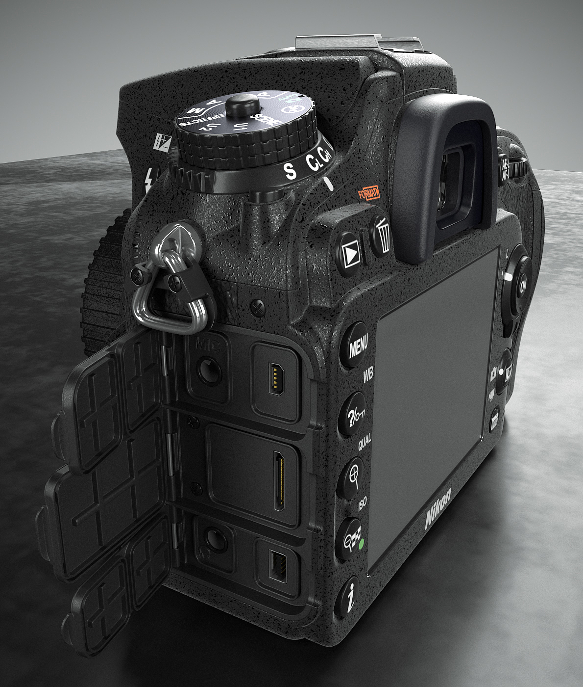 Nikon D7100，movie camera，product design，