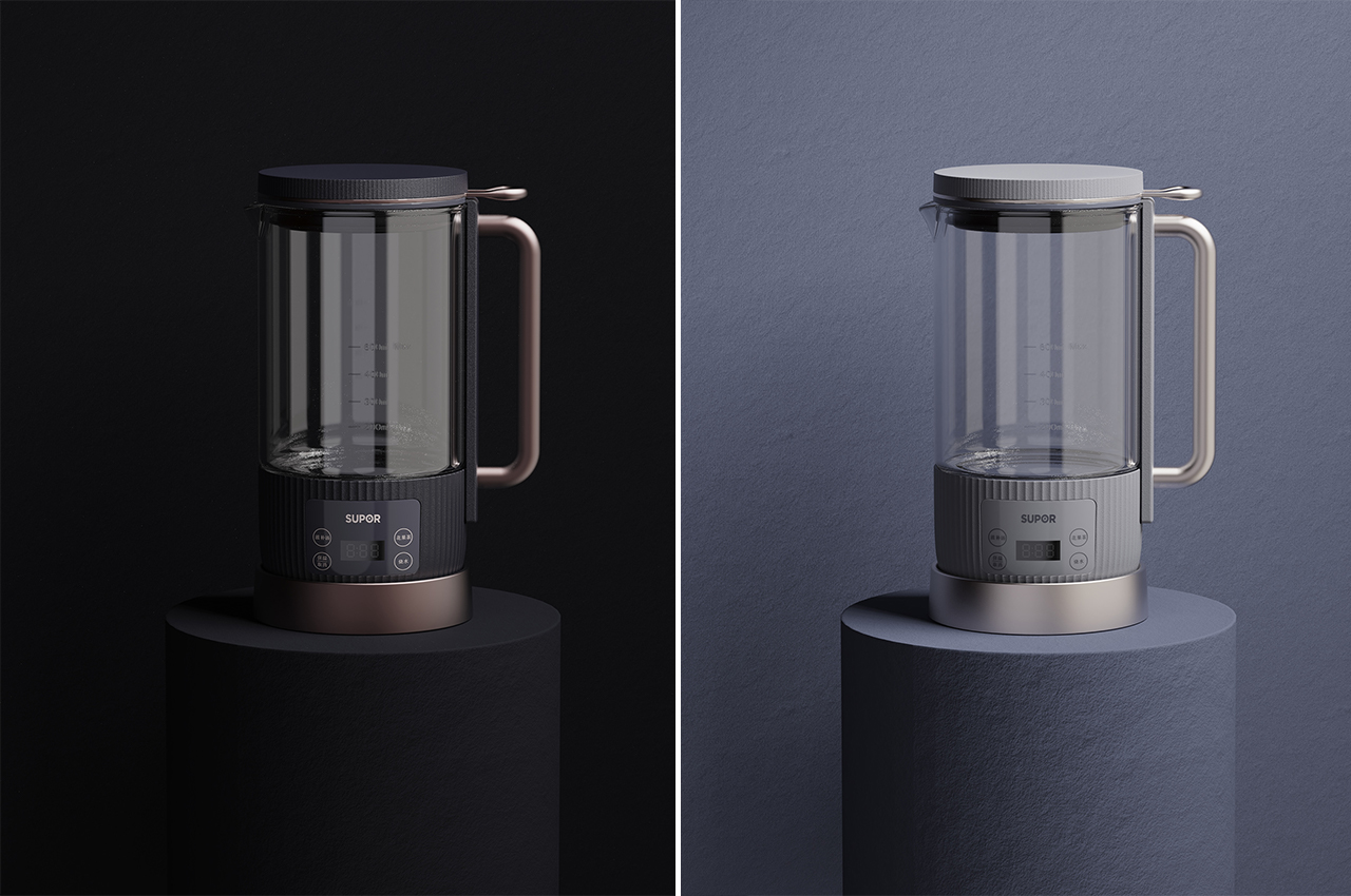Minimalist，Electric kettle，Kitchen appliances，product design，