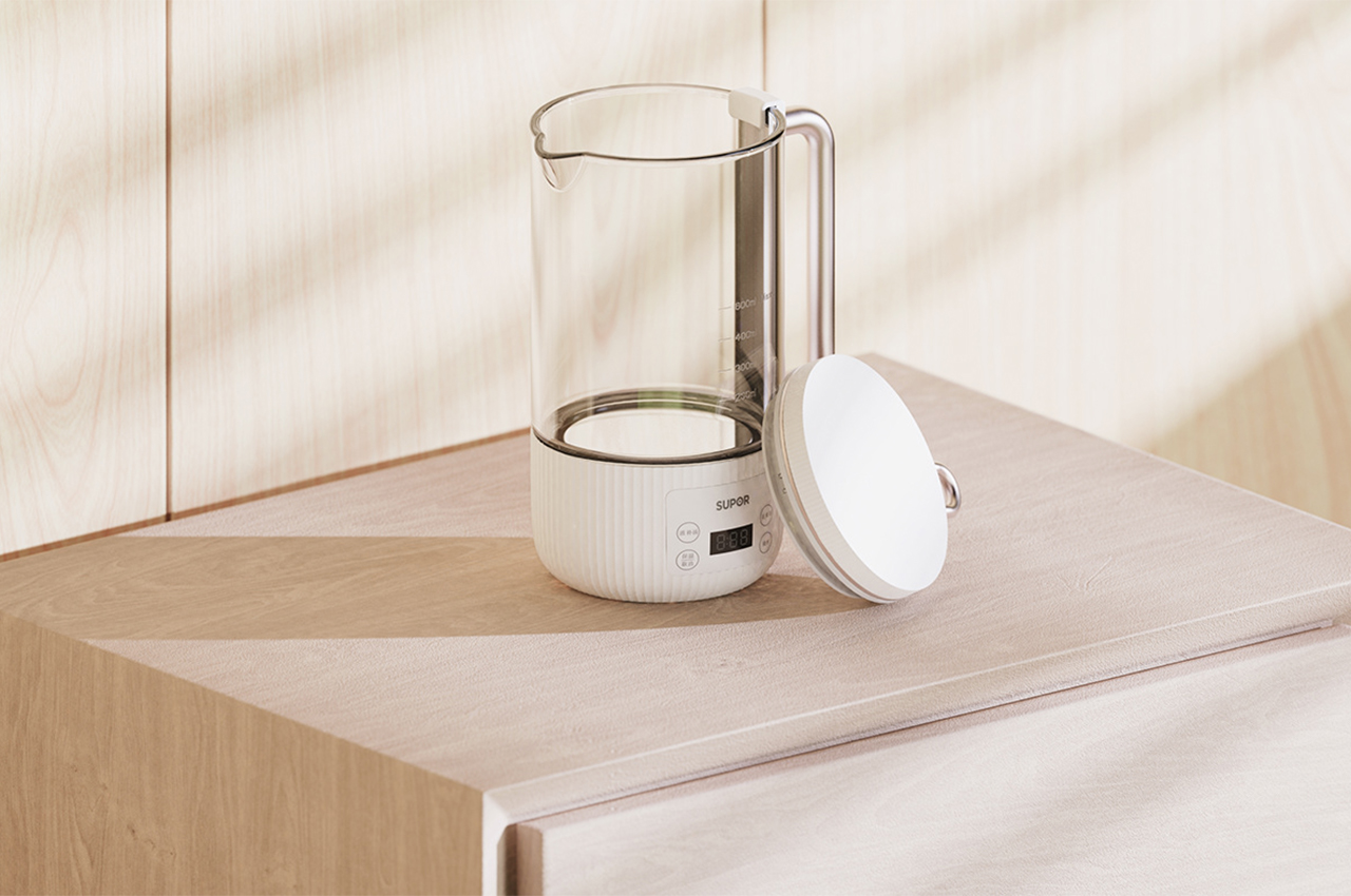 Minimalist，Electric kettle，Kitchen appliances，product design，