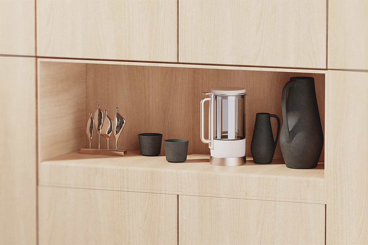 Minimalist，Electric kettle，Kitchen appliances，product design，