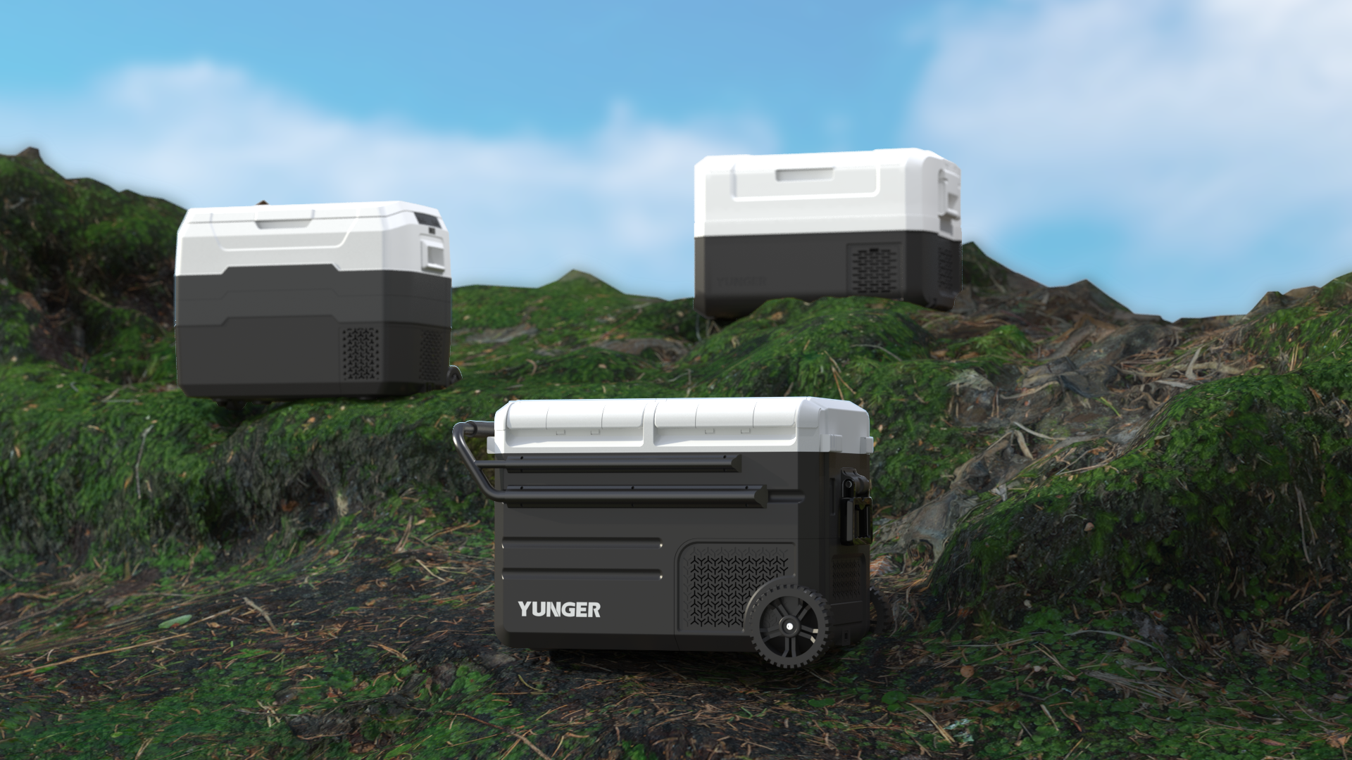 TOALL Convex and Concave Design，Car refrigerator，