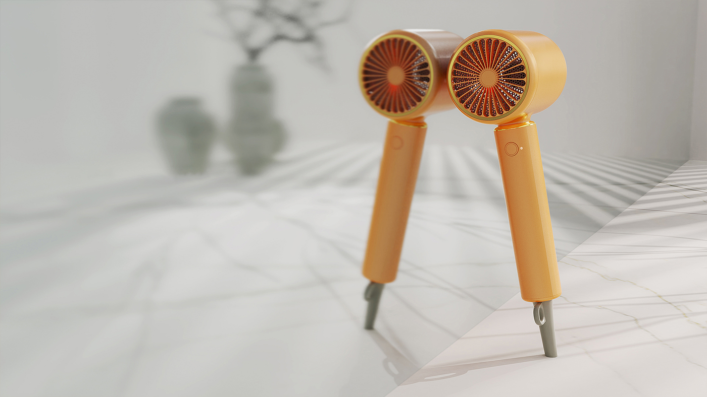 TOALL Convex and Concave Design，hair drier，