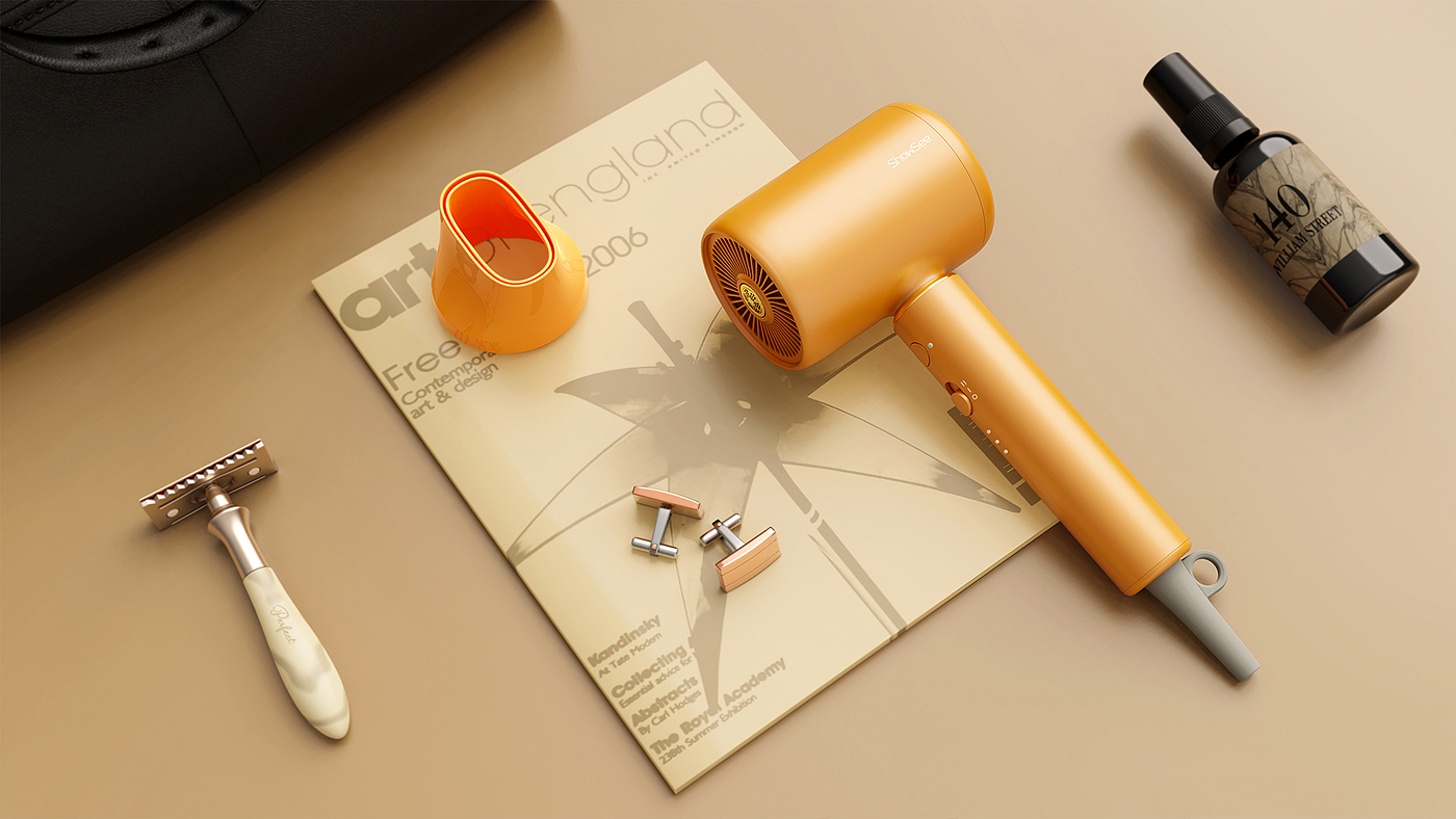 TOALL Convex and Concave Design，hair drier，