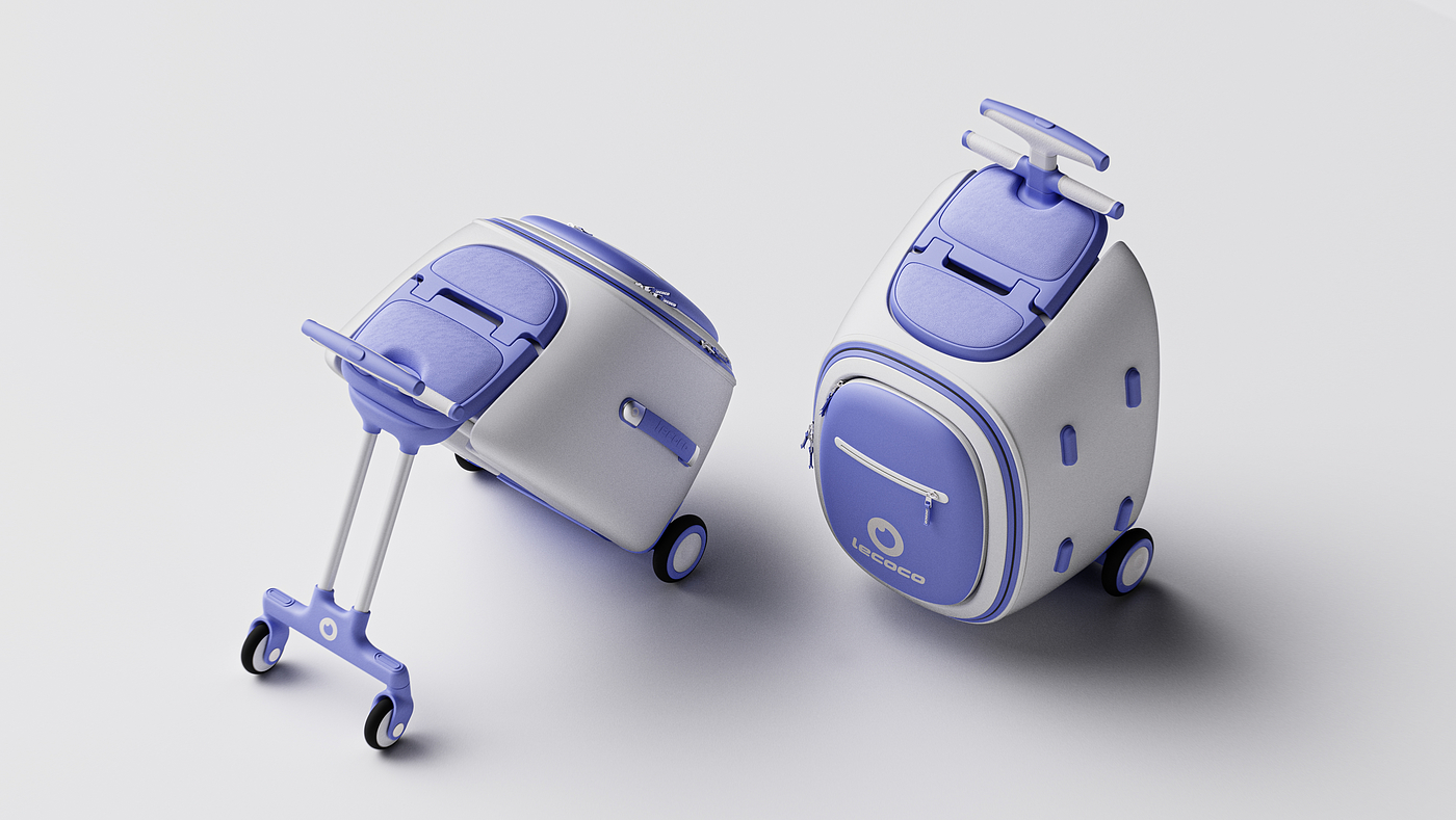 industrial design，Creative design，product design，Vehicle design，Appearance design，Multi-function suitcase，