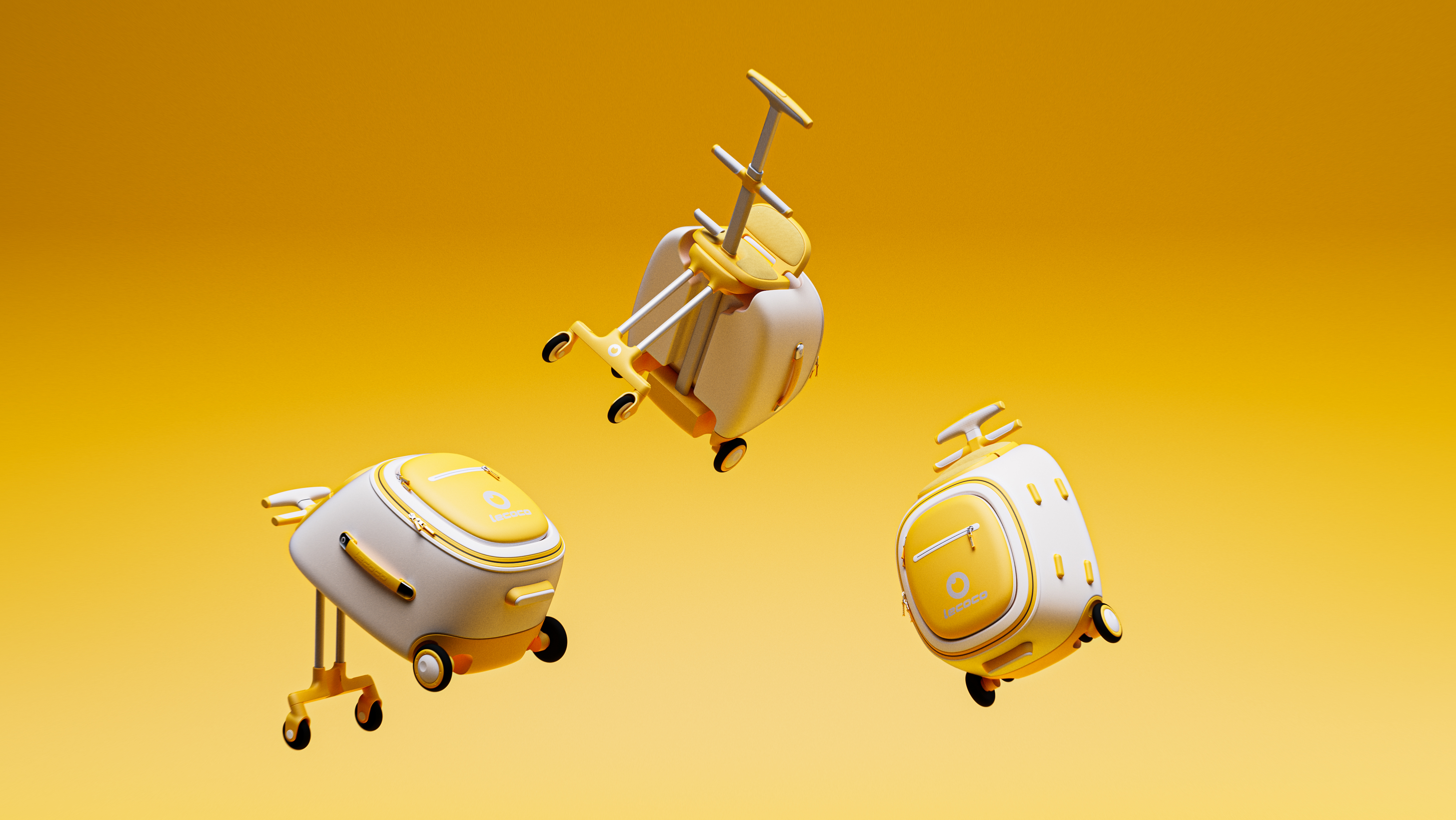 industrial design，Creative design，product design，Vehicle design，Appearance design，Multi-function suitcase，