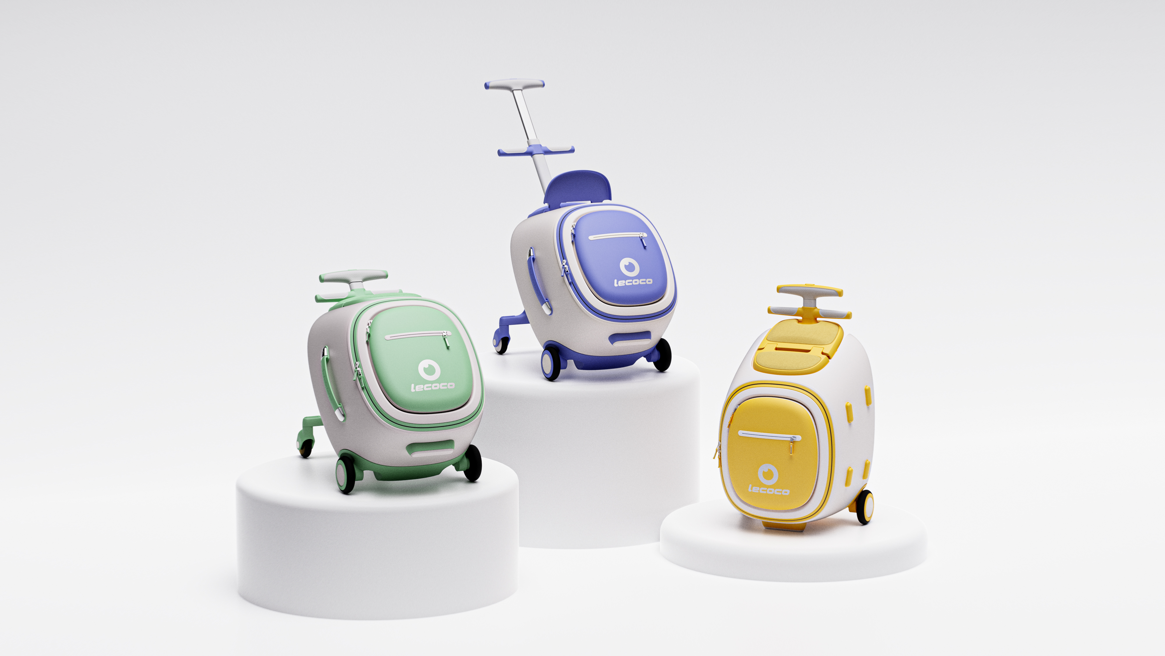 industrial design，Creative design，product design，Vehicle design，Appearance design，Multi-function suitcase，