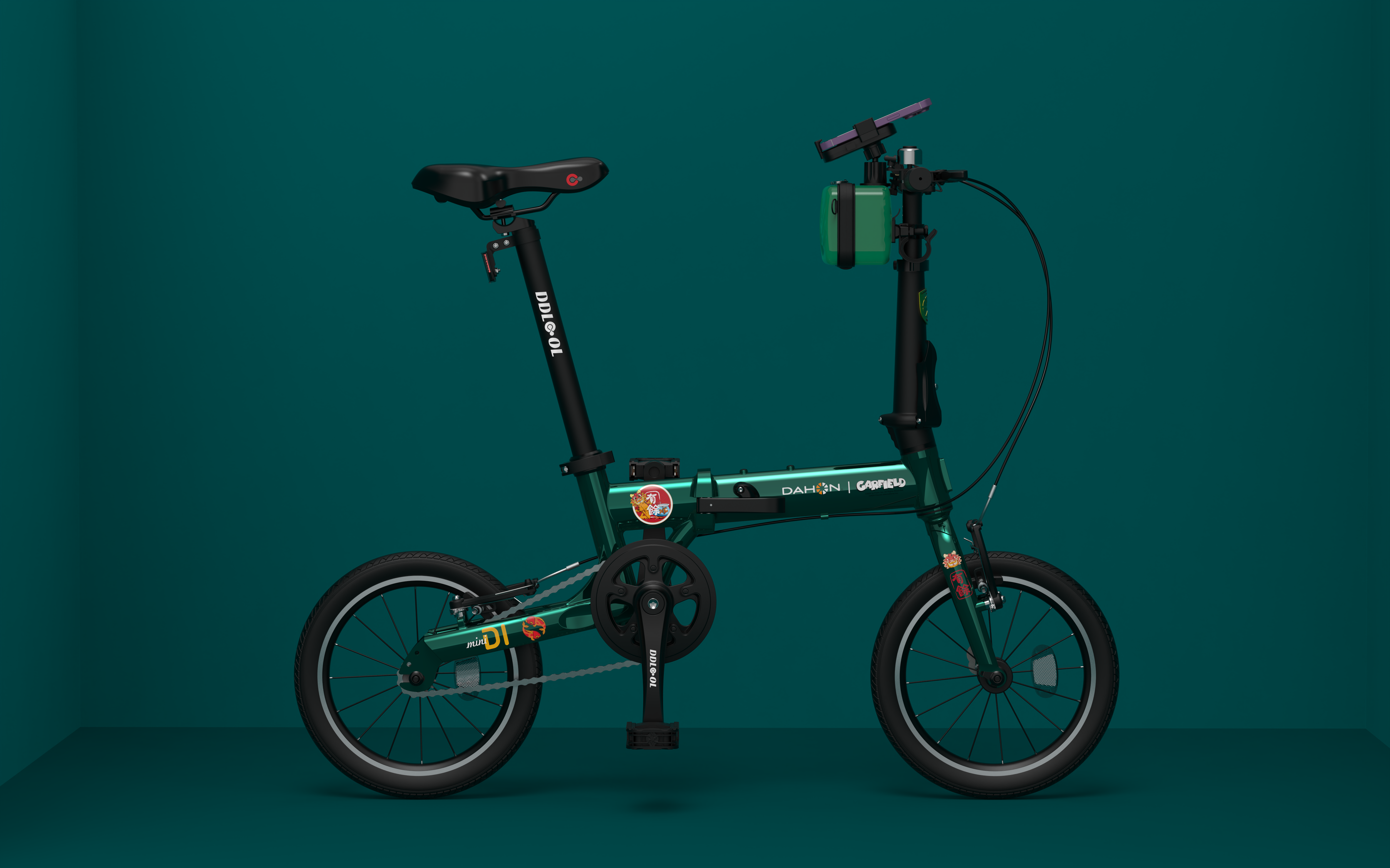 Garfield in the Year of the Dragon，Garfield，Big Line Bicycle，Year of the Dragon，