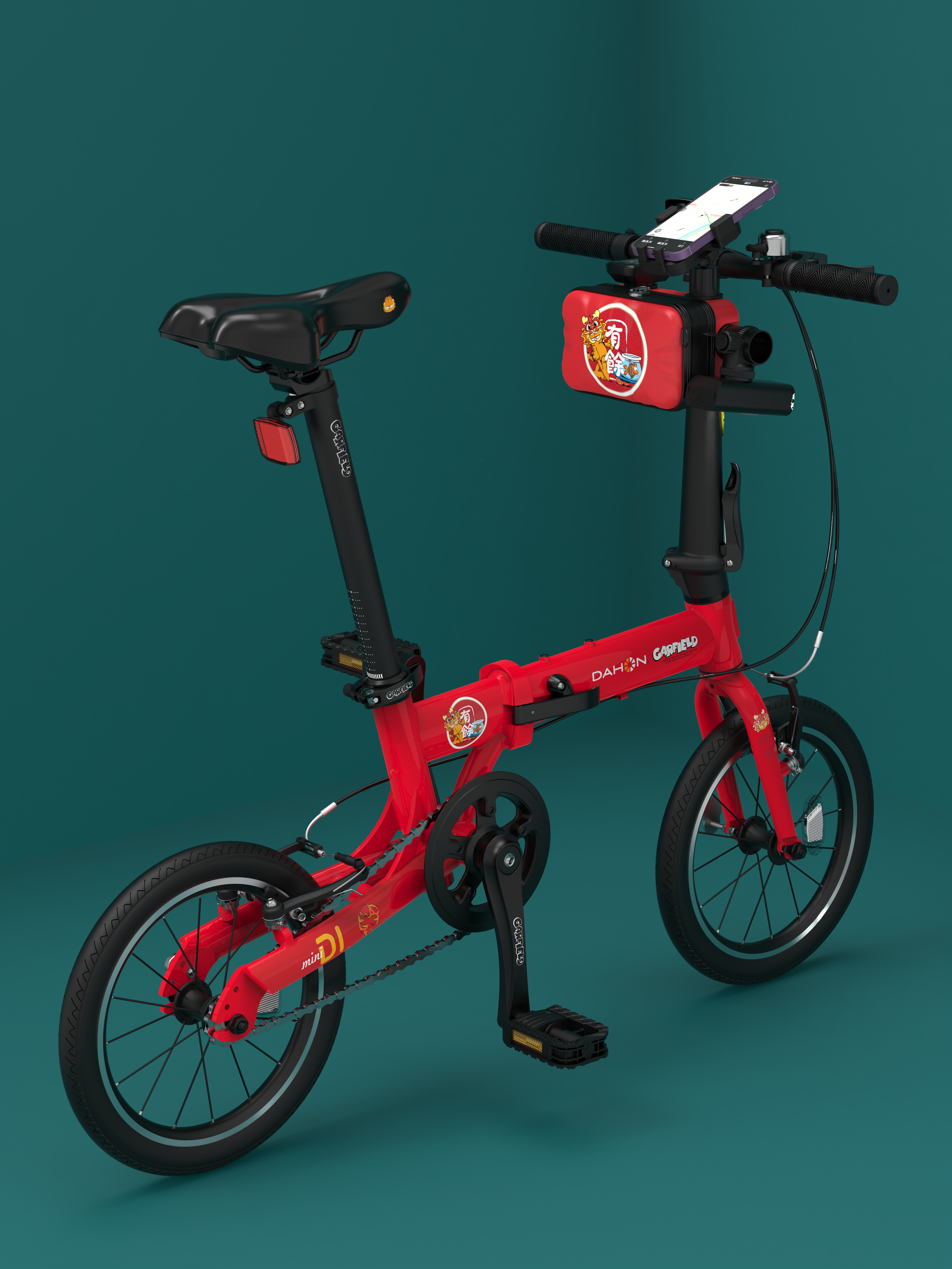 Garfield in the Year of the Dragon，Garfield，Big Line Bicycle，Year of the Dragon，