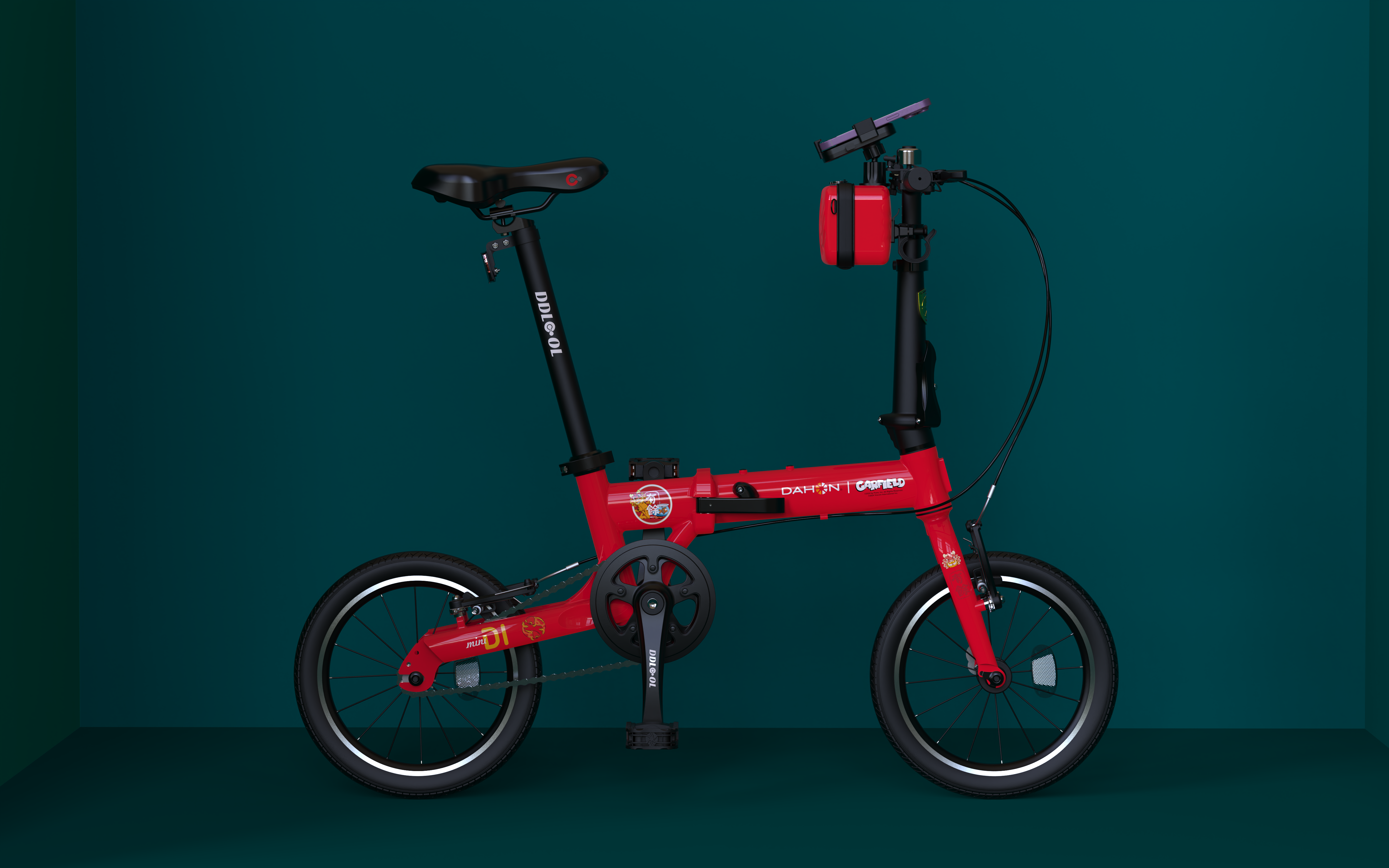 Garfield in the Year of the Dragon，Garfield，Big Line Bicycle，Year of the Dragon，