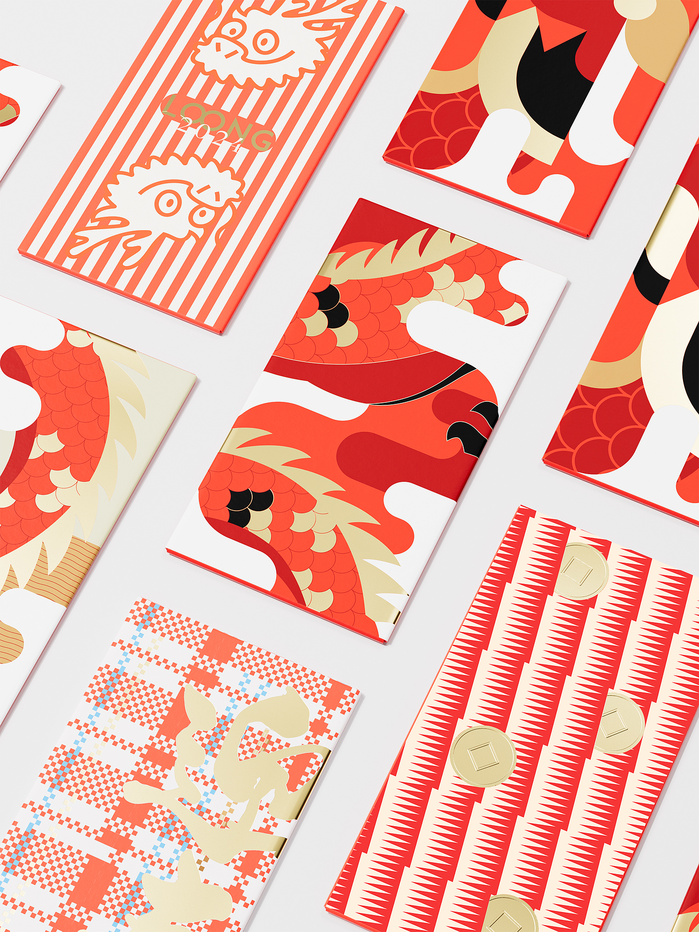 Red envelope, red envelope design, profit is the seal design, original, creative，