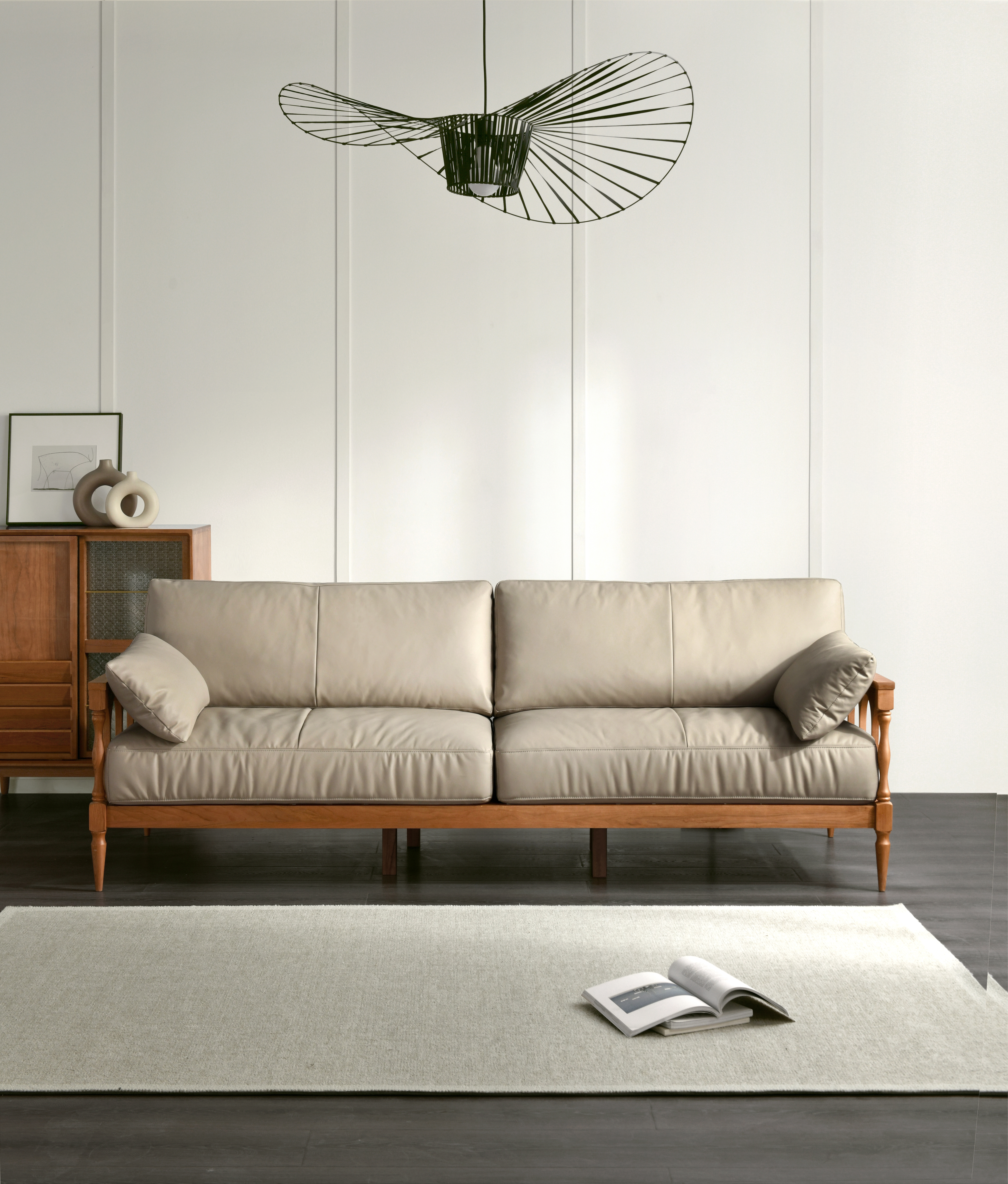 Vintage · Solid Wood · Sofa，Vintage · Solid Wood · Soft · Sofa，