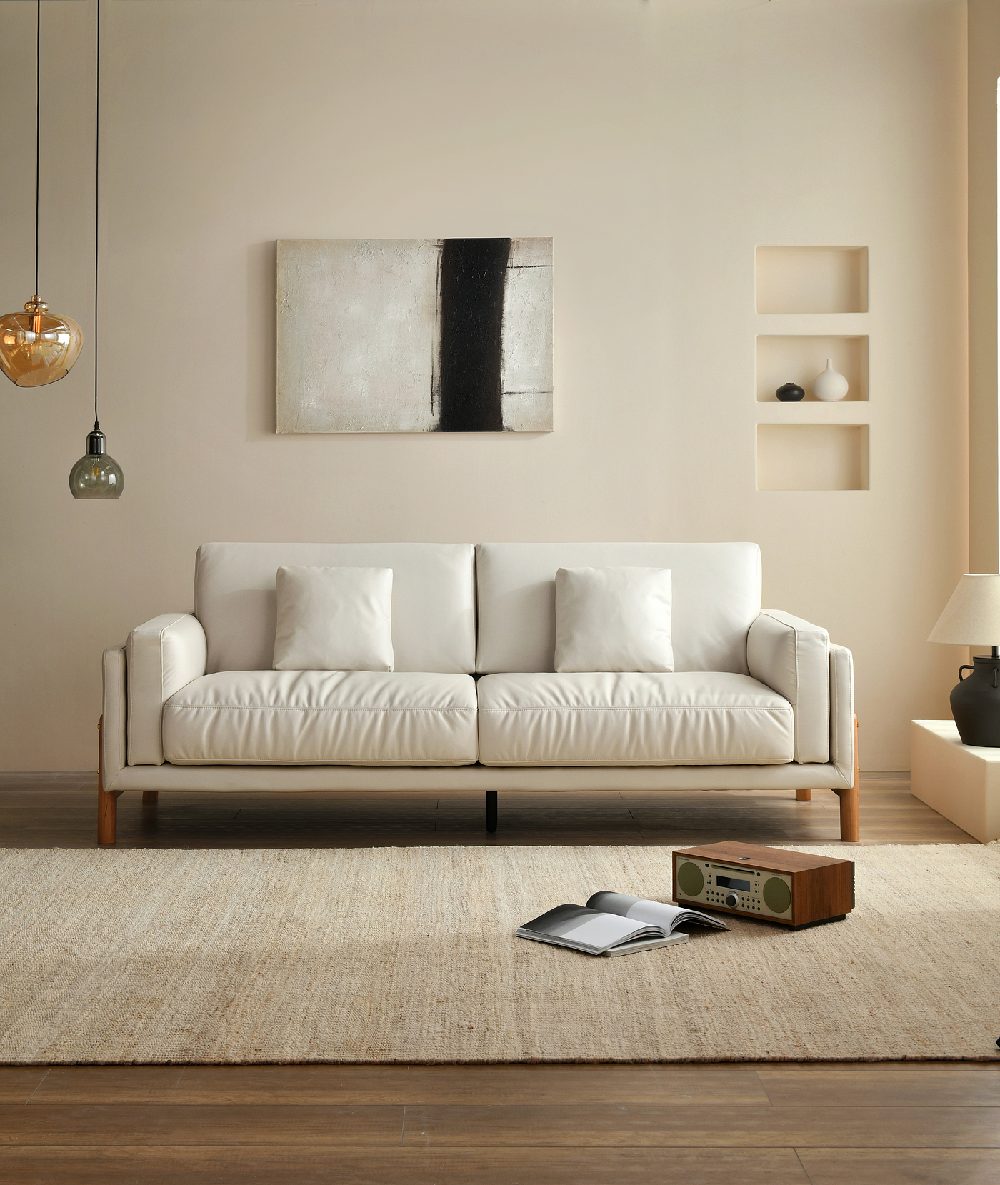 Retro · Soft · Sofa，Vintage · Soft · Solid Wood · Sofa，