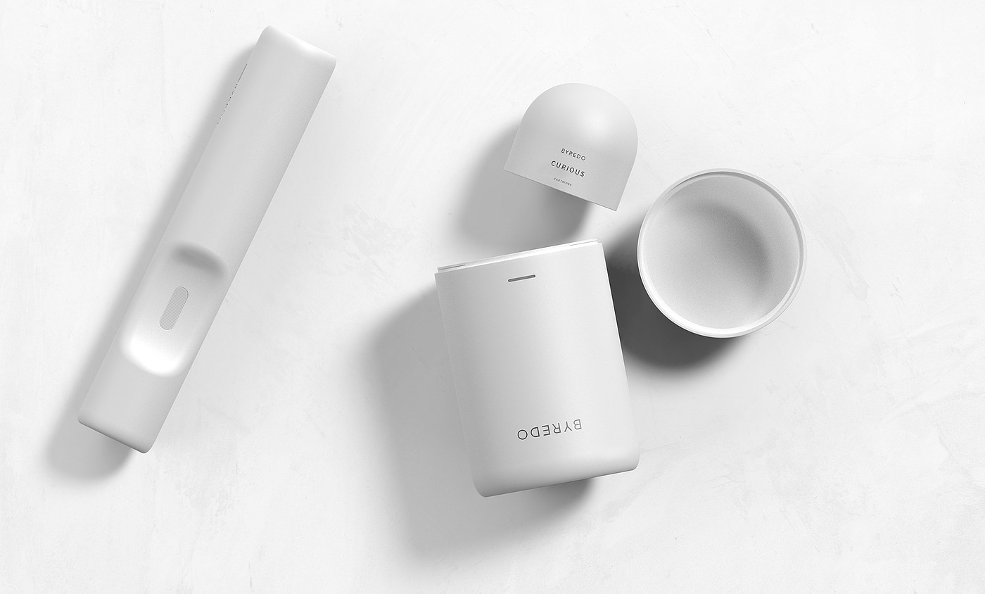 BYREDO，Smart perfume，product design，white，