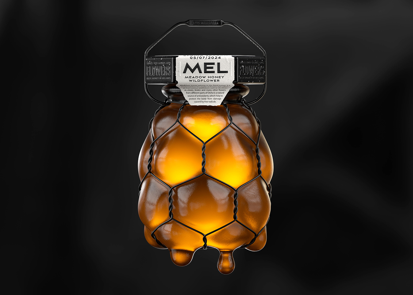 Honey，Design，healthy，natural，food，