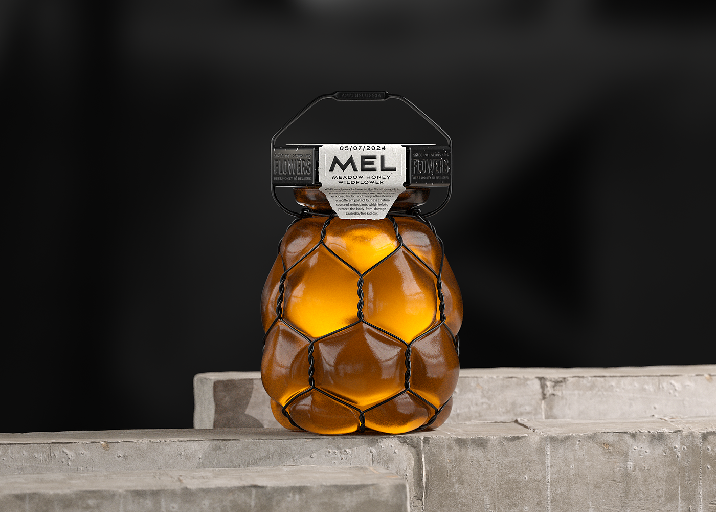 Honey，Design，healthy，natural，food，
