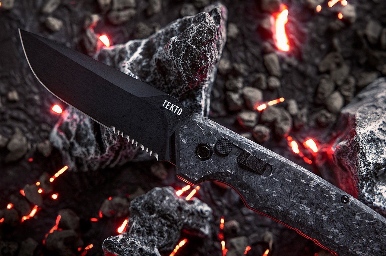 Tactical Knife，carbon fibre，science and technology，Design，tool，