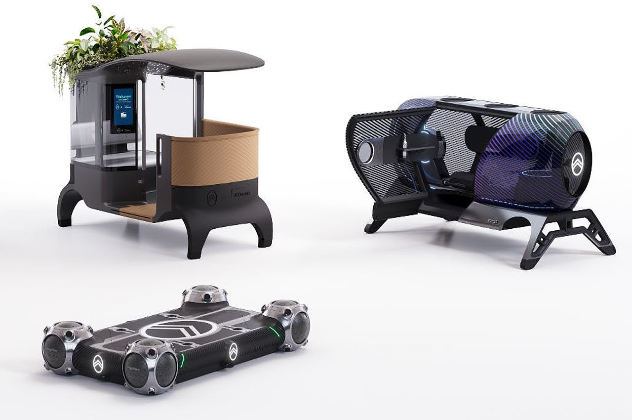 Citroen，Pod，Urban transportation，science and technology，city，