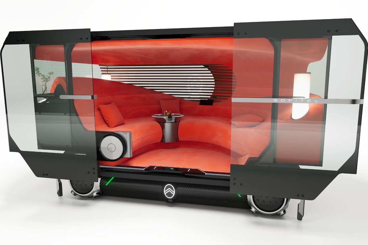 Citroen，Pod，Urban transportation，science and technology，city，