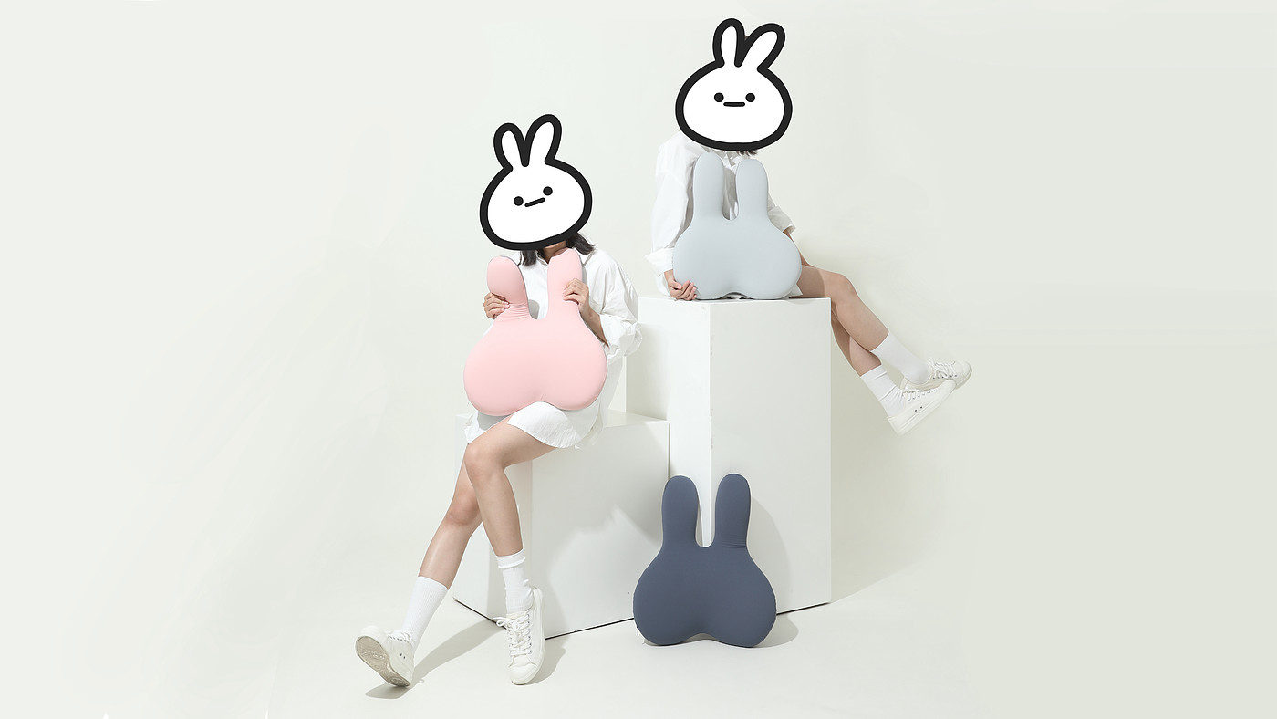 Memory cotton，Waist，rabbit，
