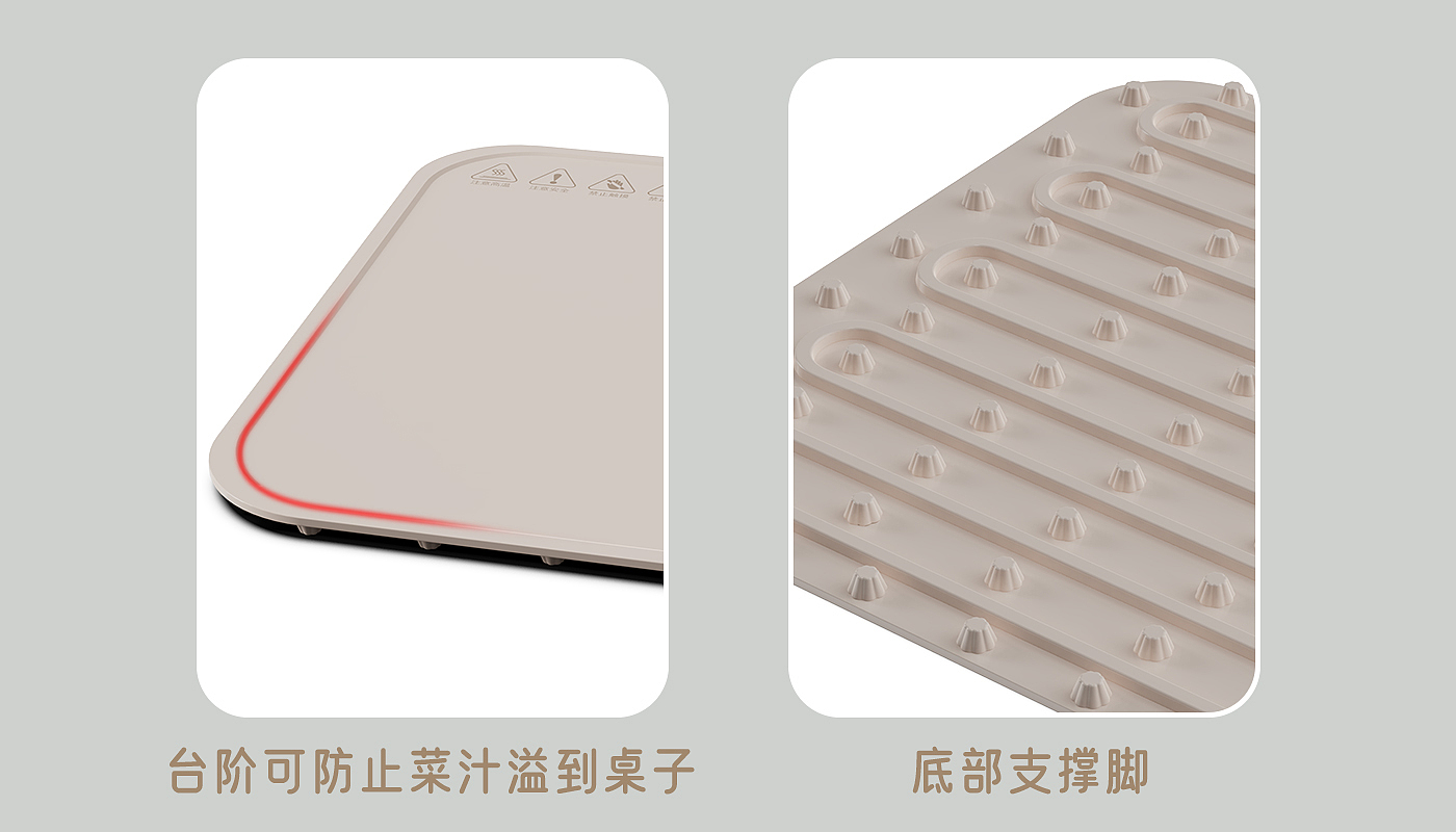 Intelligent warm cutting board，