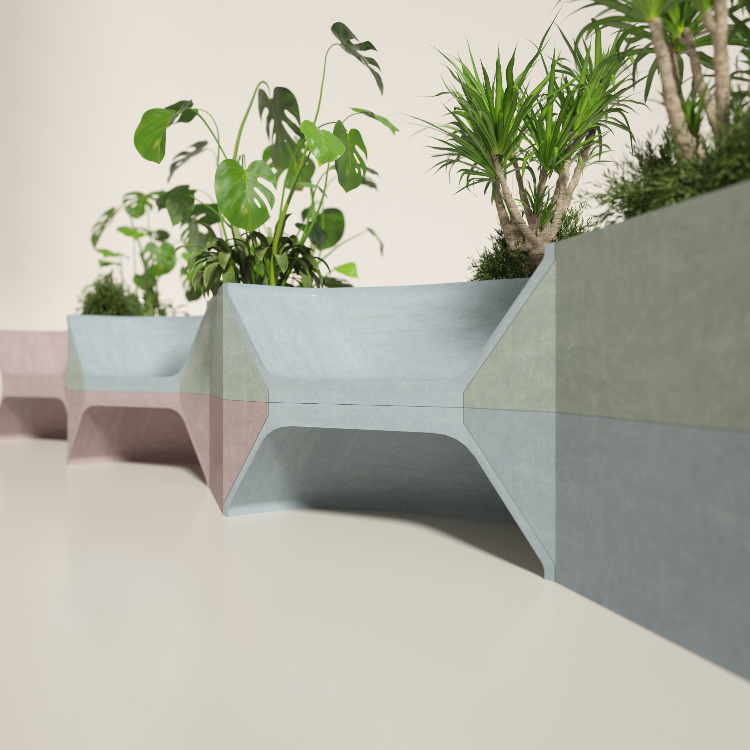 Design，outdoors，garden，system，modularization，