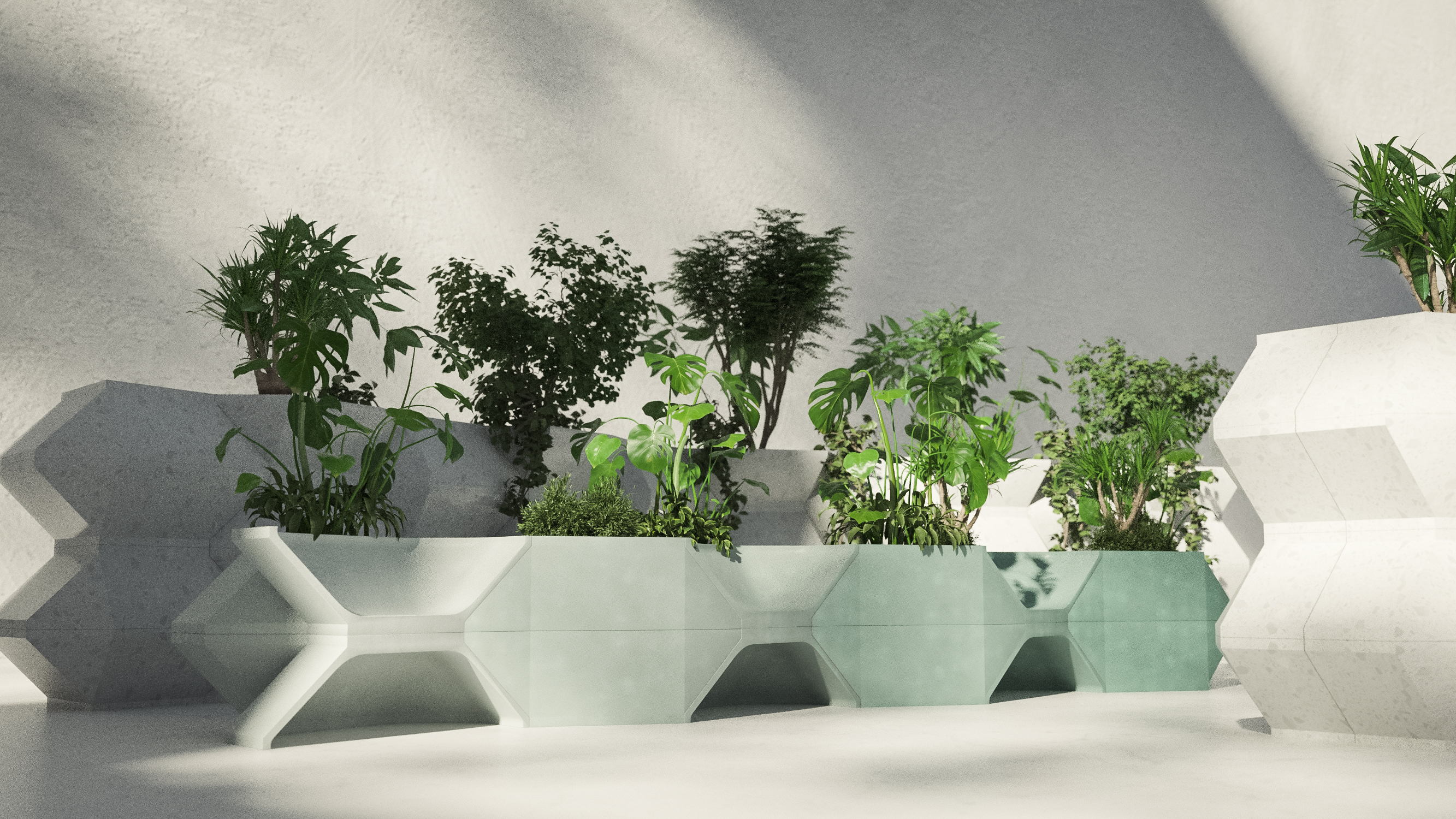 Design，outdoors，garden，system，modularization，