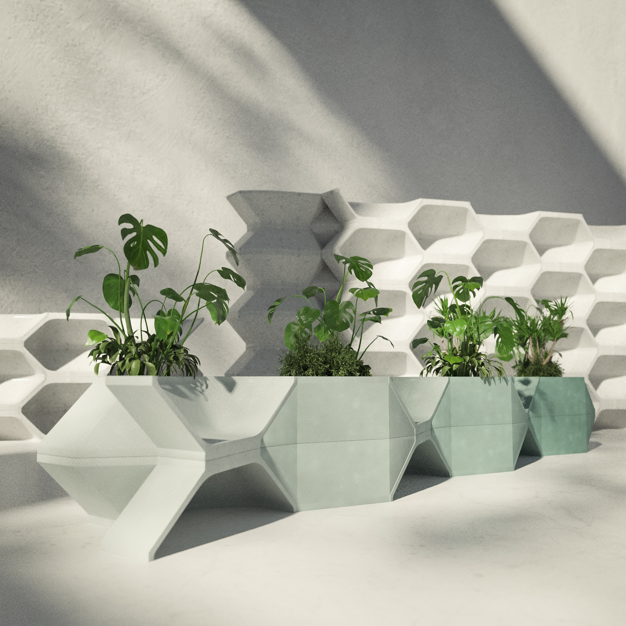 Design，outdoors，garden，system，modularization，