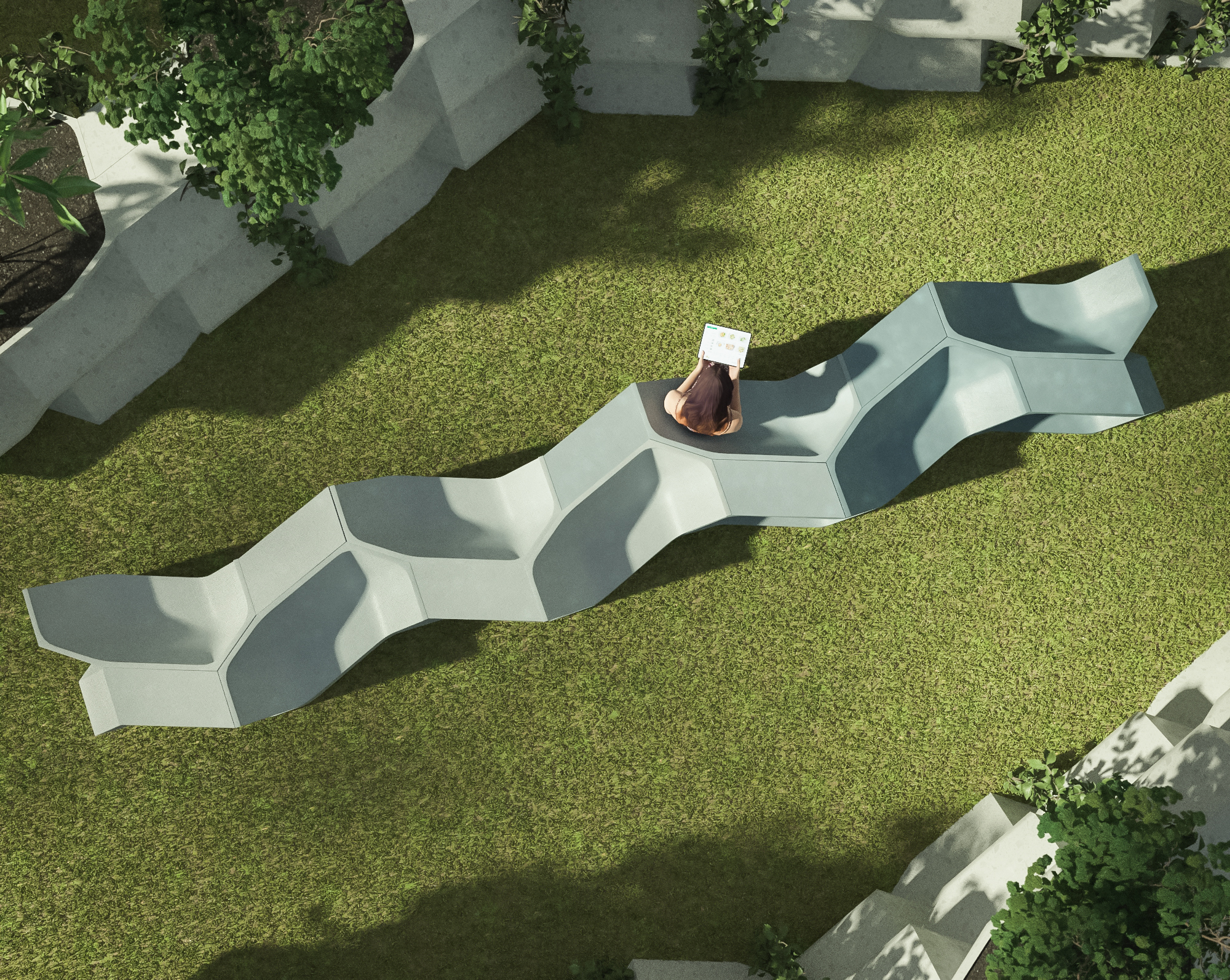 Design，outdoors，garden，system，modularization，