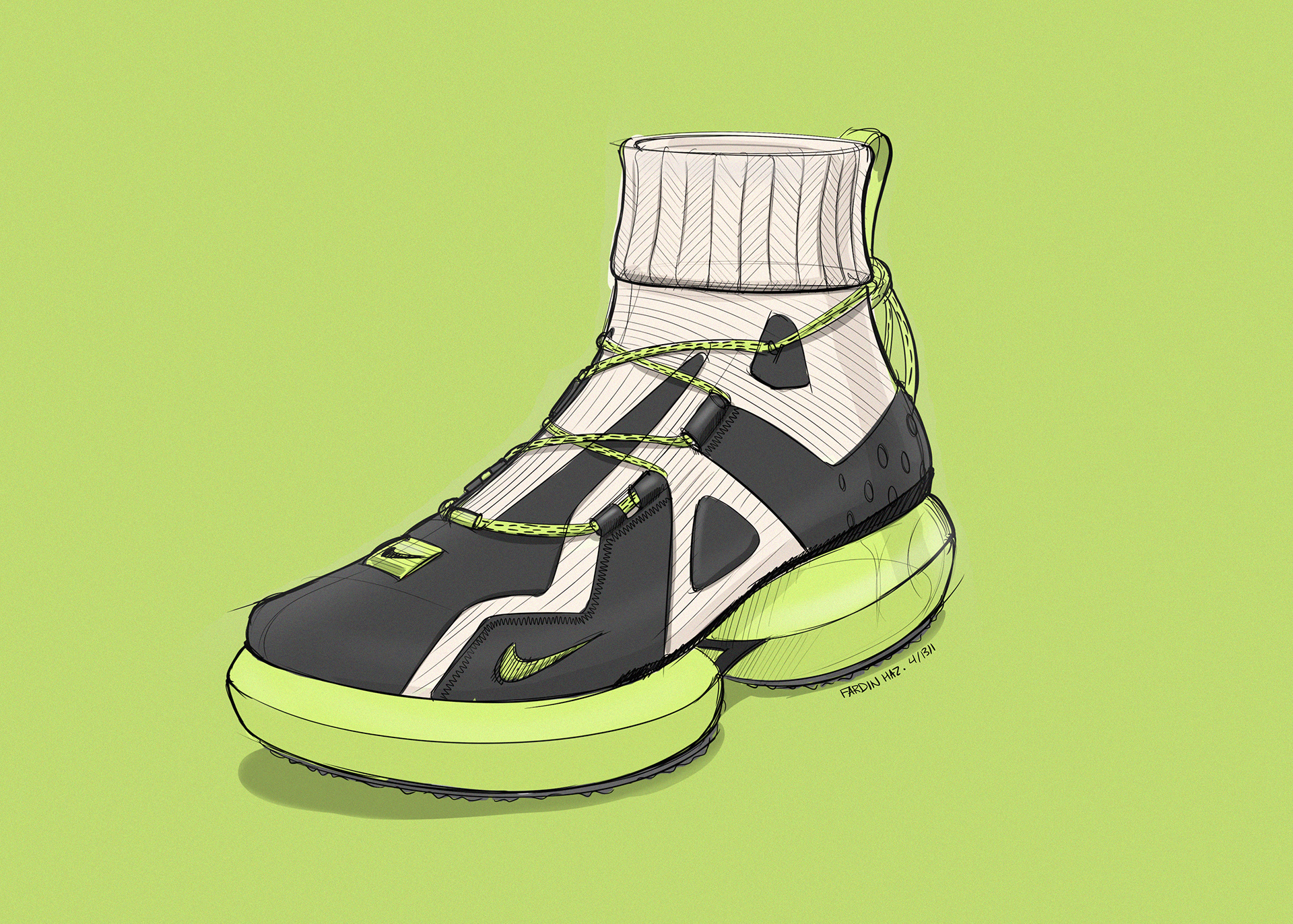 shoes，sketch，product design，fashion，