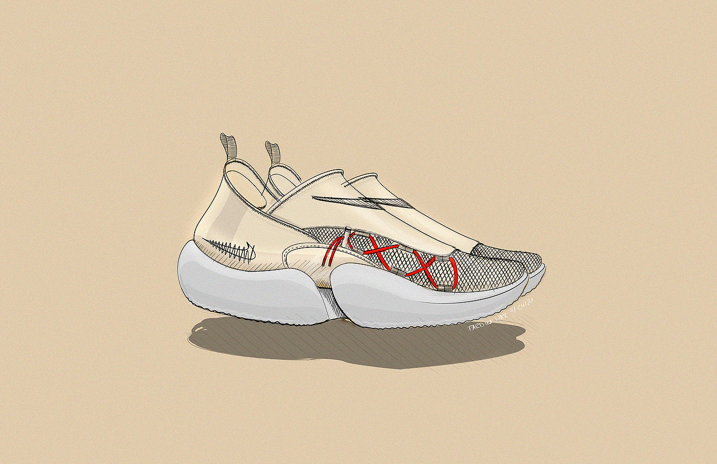 shoes，sketch，product design，fashion，
